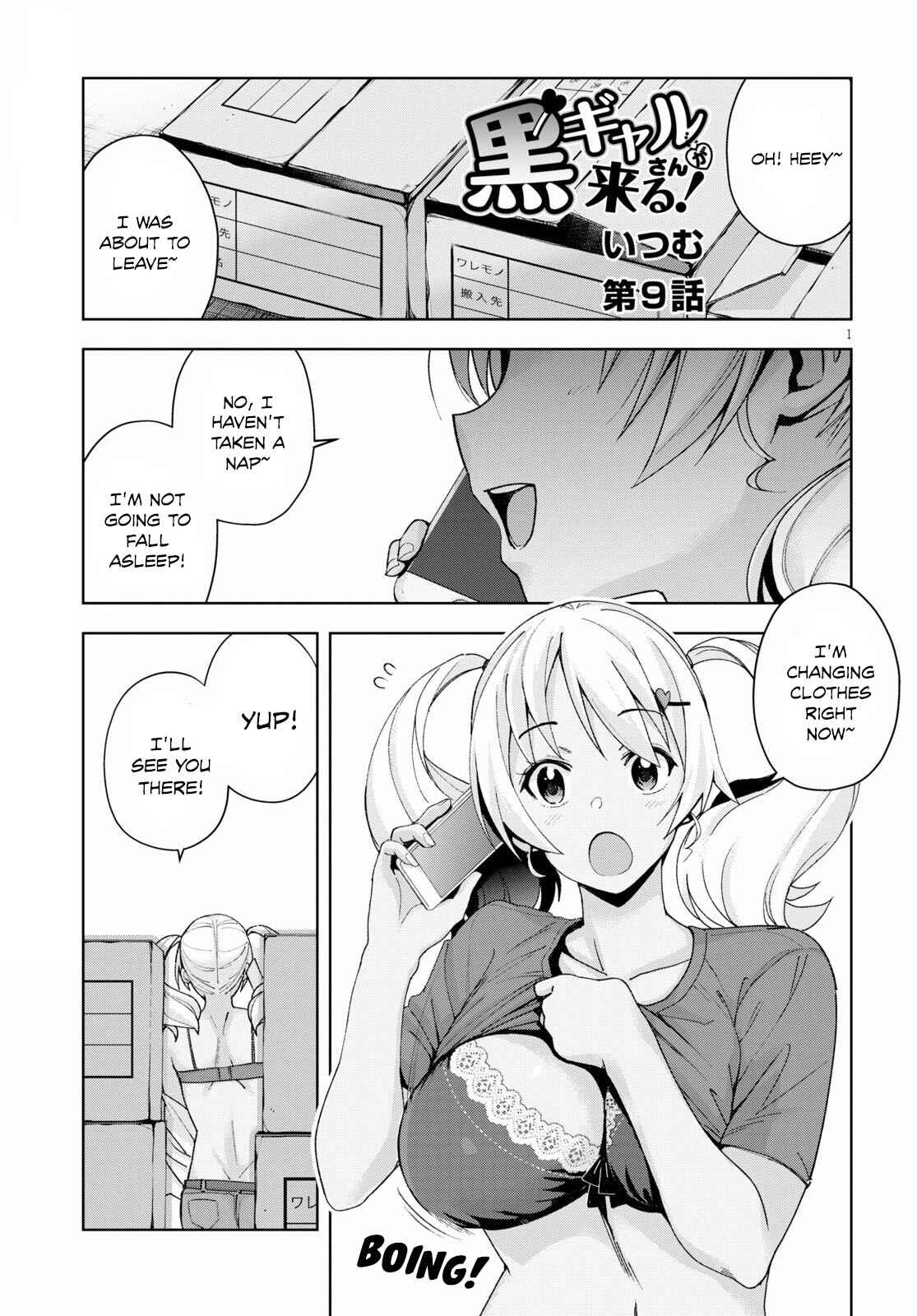 Page 2 Chapter 9 Kuro Gal-san ga Kuru!