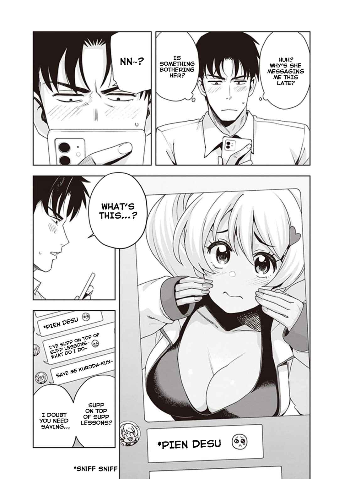 Page 8 Chapter 22 Kuro Gal-san ga Kuru!