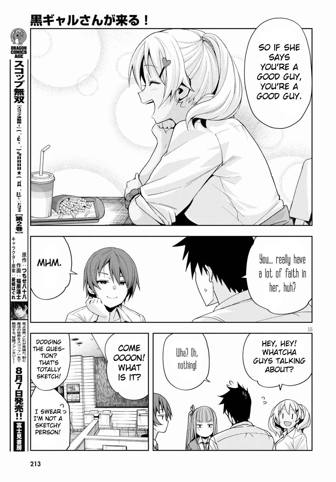 Page 15 Chapter 6 Kuro Gal-san ga Kuru!