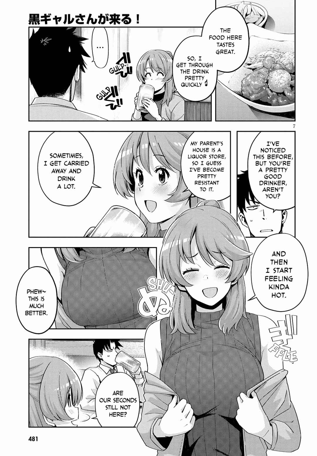 Page 8 Chapter 20 Kuro Gal-san ga Kuru!
