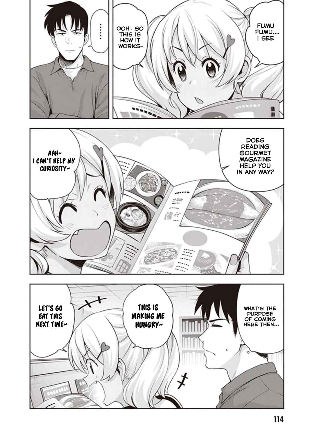 Page 8 Chapter 25 Kuro Gal-san ga Kuru!