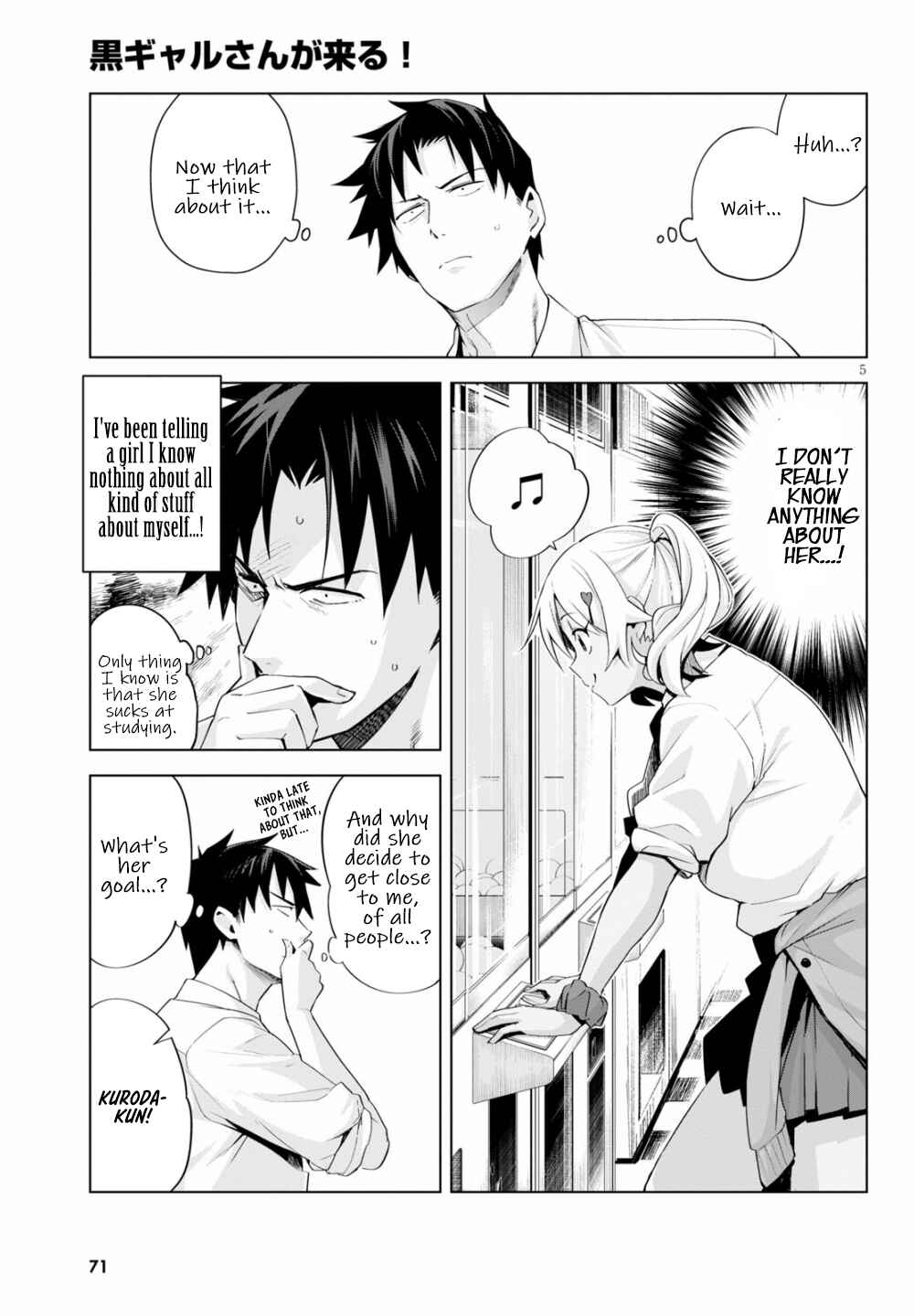 Page 6 Chapter 5 Kuro Gal-san ga Kuru!