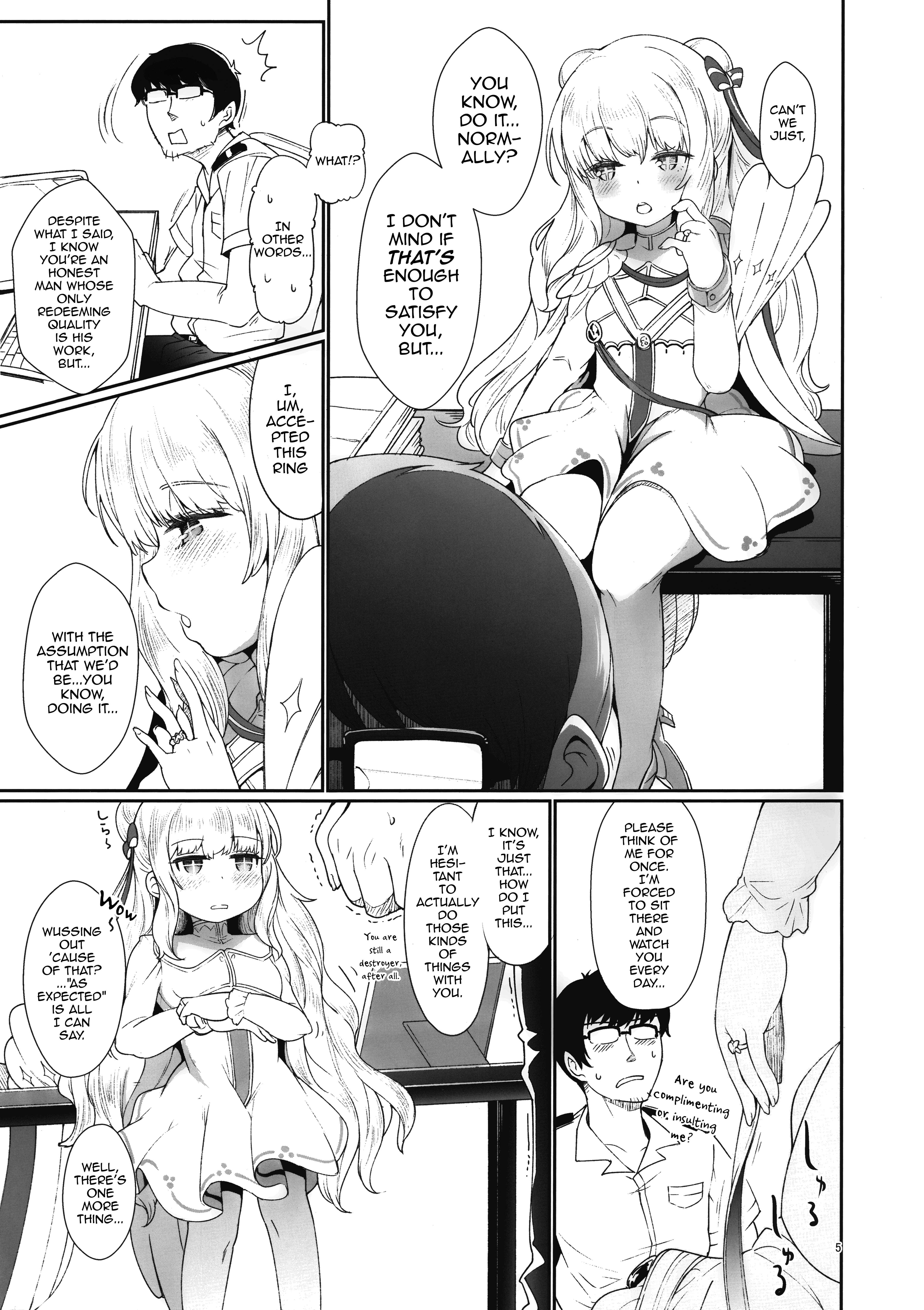 Page 4 Chapter Unknown_5b6f Azur Lane - Hishokan no Oshigoto (Doujinshi)
