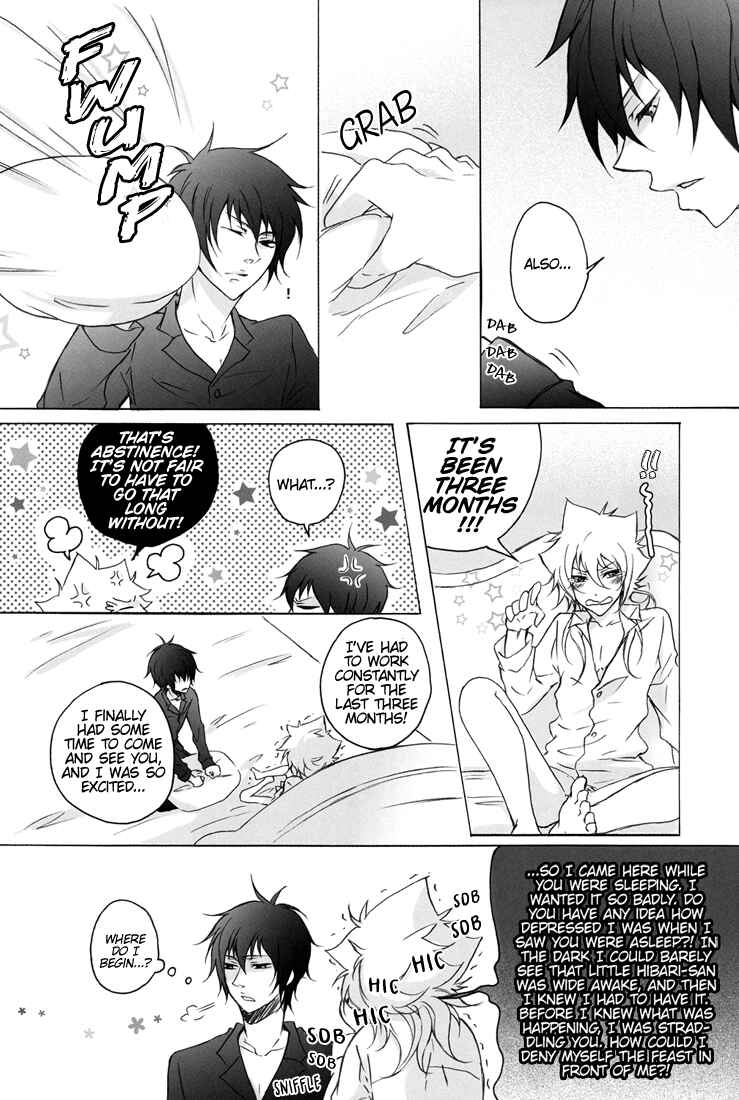 Page 8 Chapter Unknown_628a Katekyo Hitman Reborn! - Get It On!! Black Pajamas (Doujinshi)