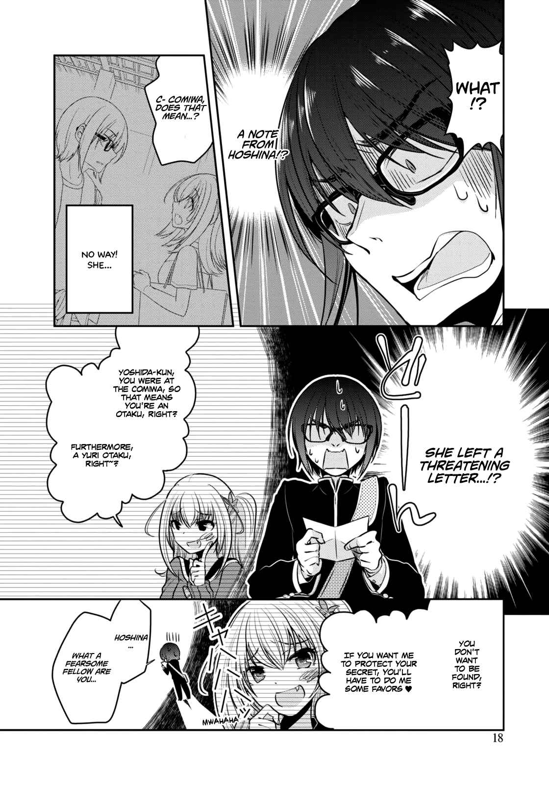 Page 18 Chapter 1 Ore ga Fujoshi de Aitsu ga Yuriota de
