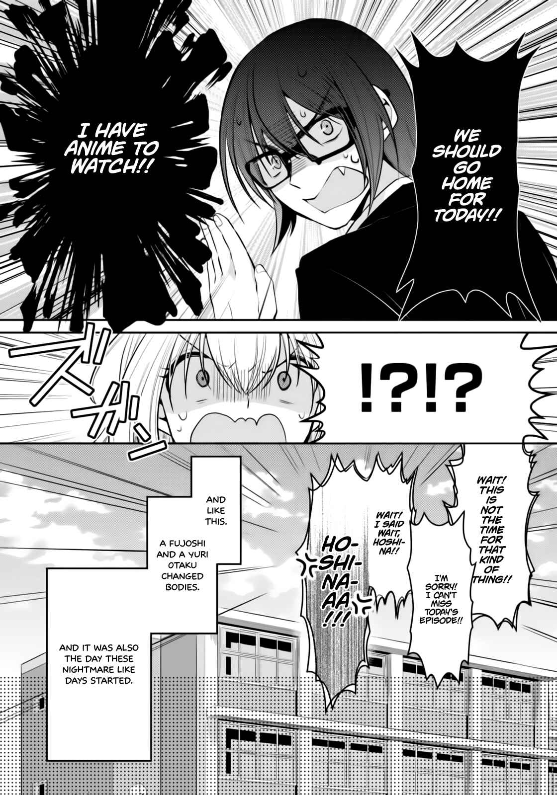 Page 36 Chapter 1 Ore ga Fujoshi de Aitsu ga Yuriota de