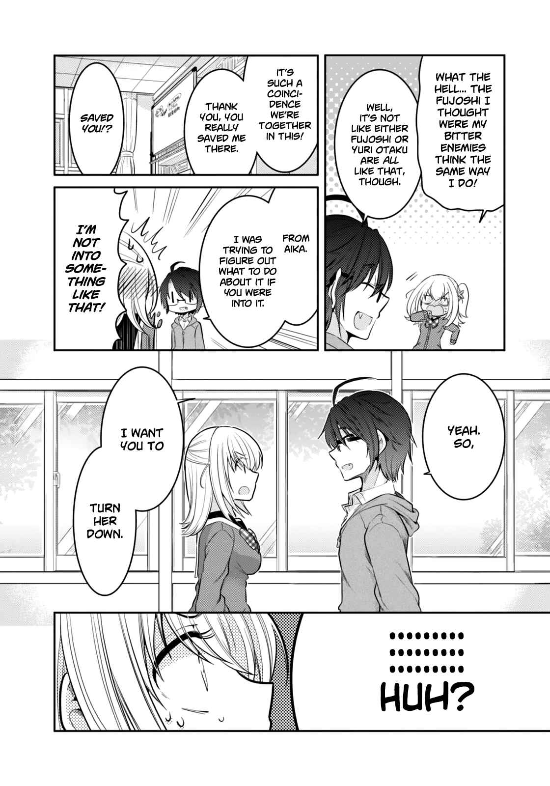 Page 21 Chapter 4 Ore ga Fujoshi de Aitsu ga Yuriota de