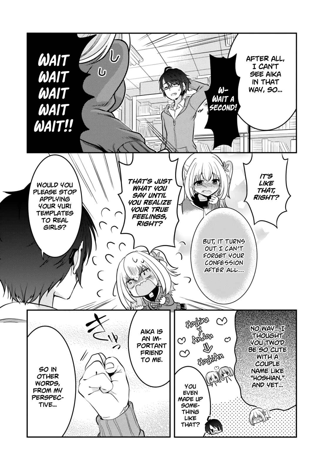 Page 22 Chapter 4 Ore ga Fujoshi de Aitsu ga Yuriota de