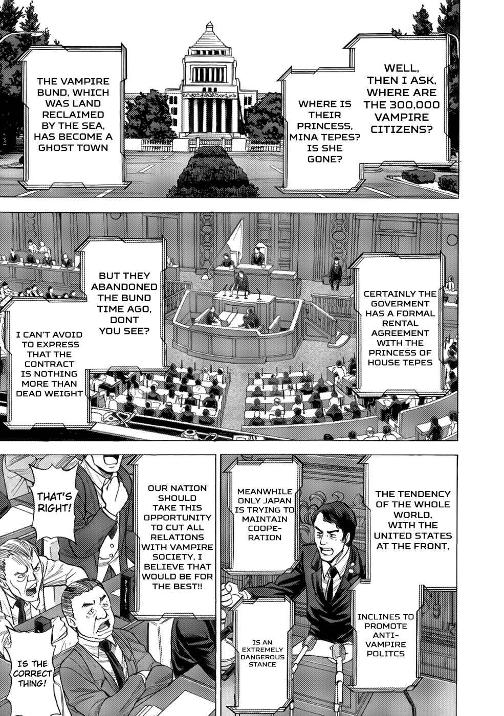 Page 4 Chapter 3 Dance in the Vampire Bund A.S.O.