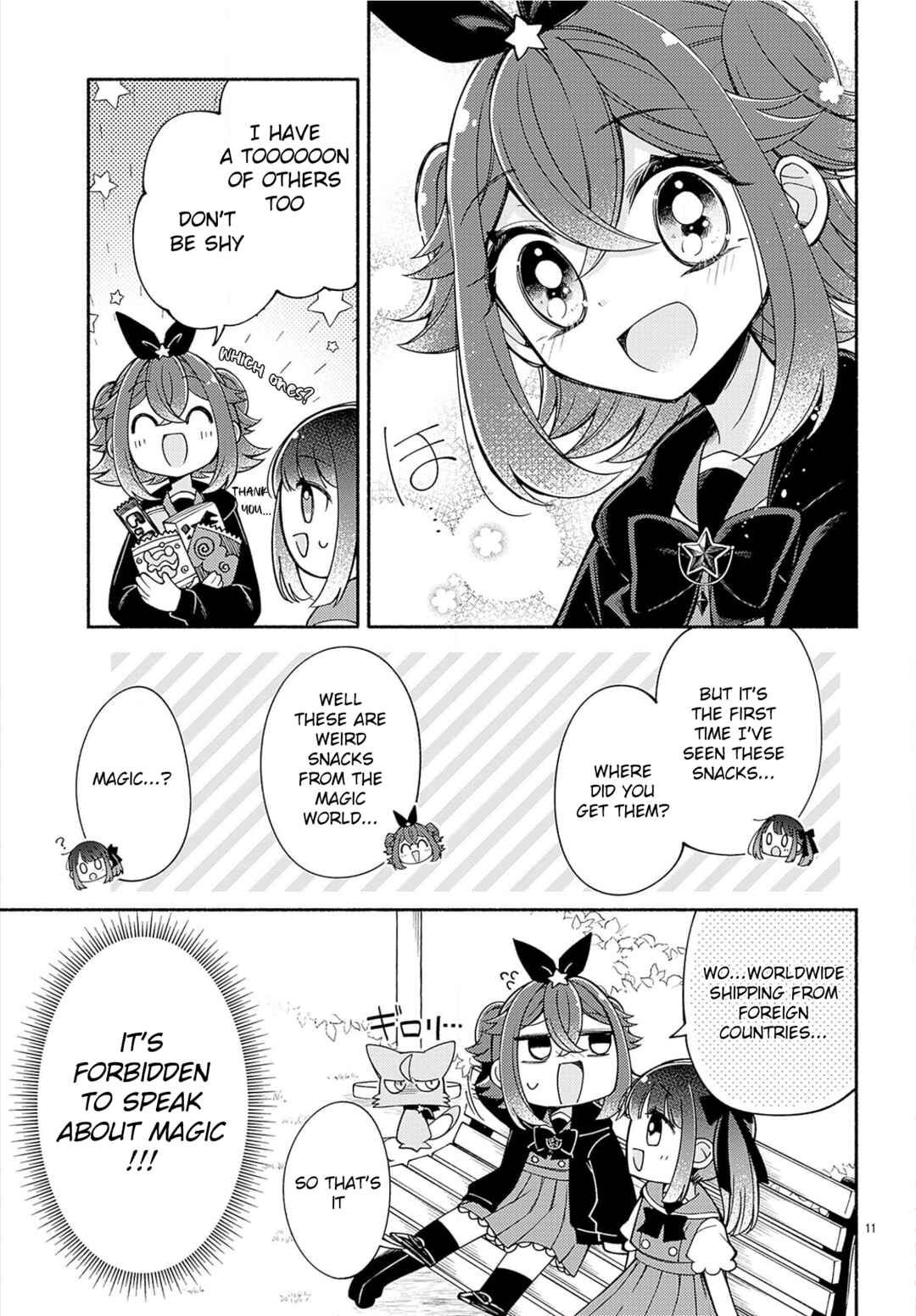 Page 12 Chapter 1.1 Lets go! Magical Reading★