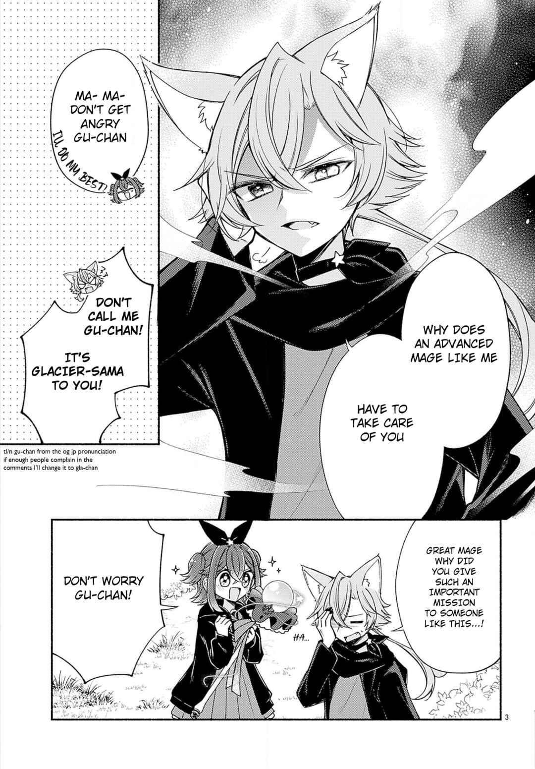 Page 4 Chapter 1.1 Lets go! Magical Reading★