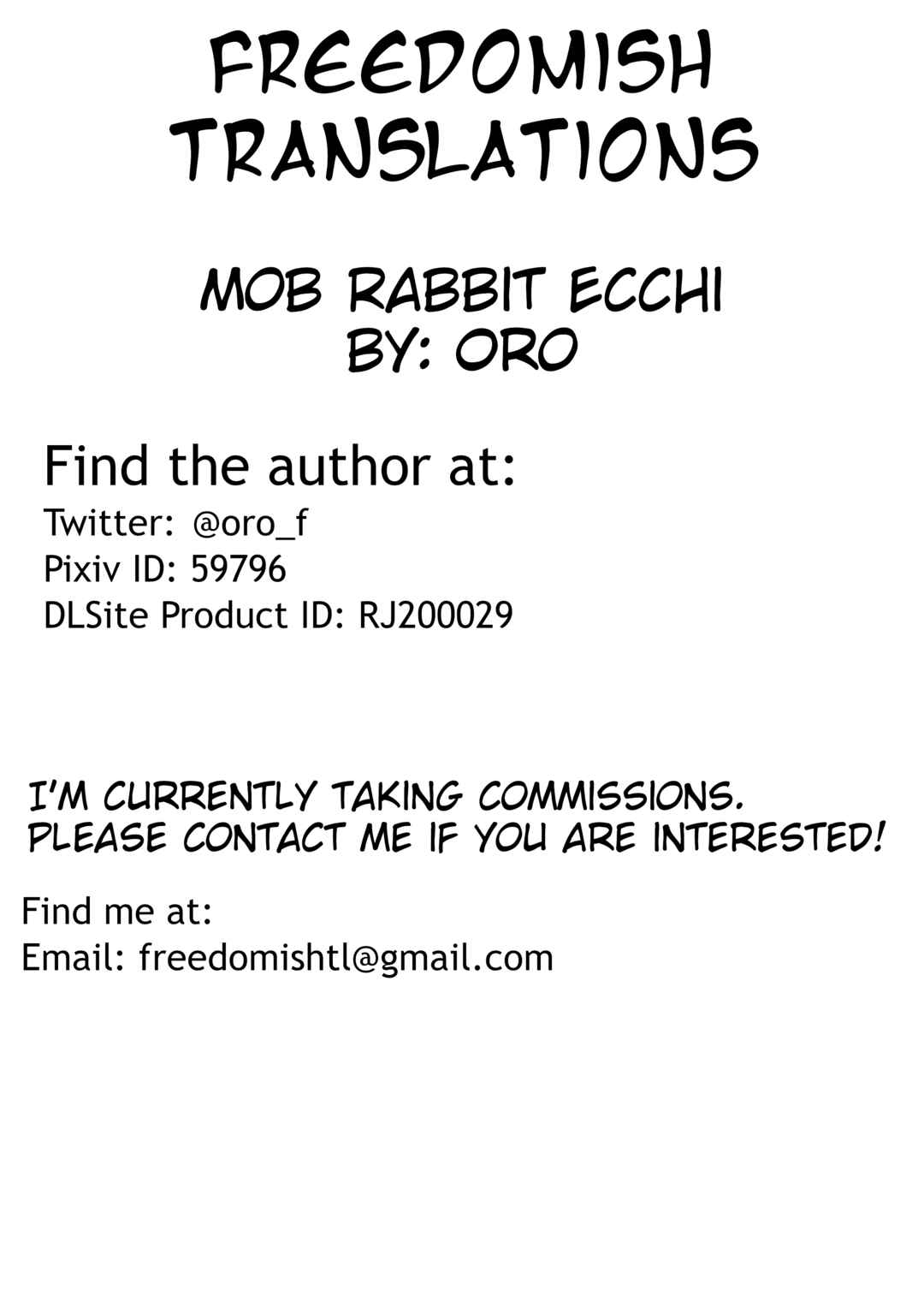 Page 29 Chapter Unknown_5746 Touhou - Mob Rabbit Ecchi (Doujinshi)