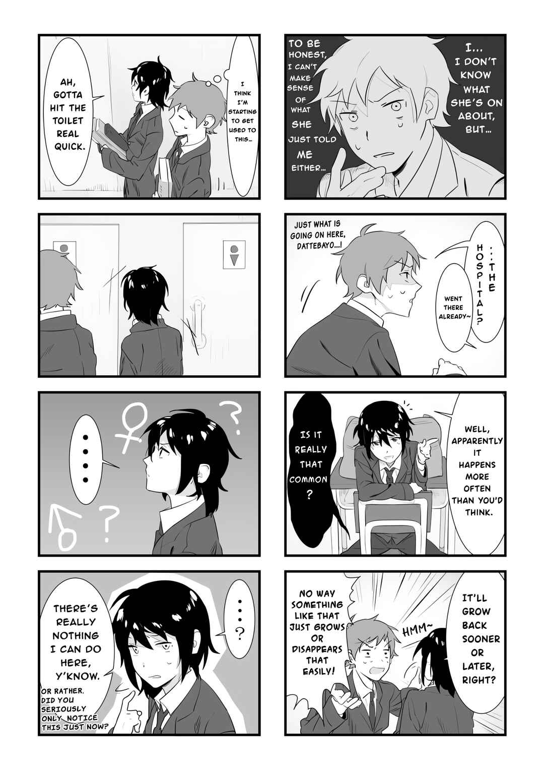 Page 3 Chapter 1 Shinyu ga TS shita hanashi
