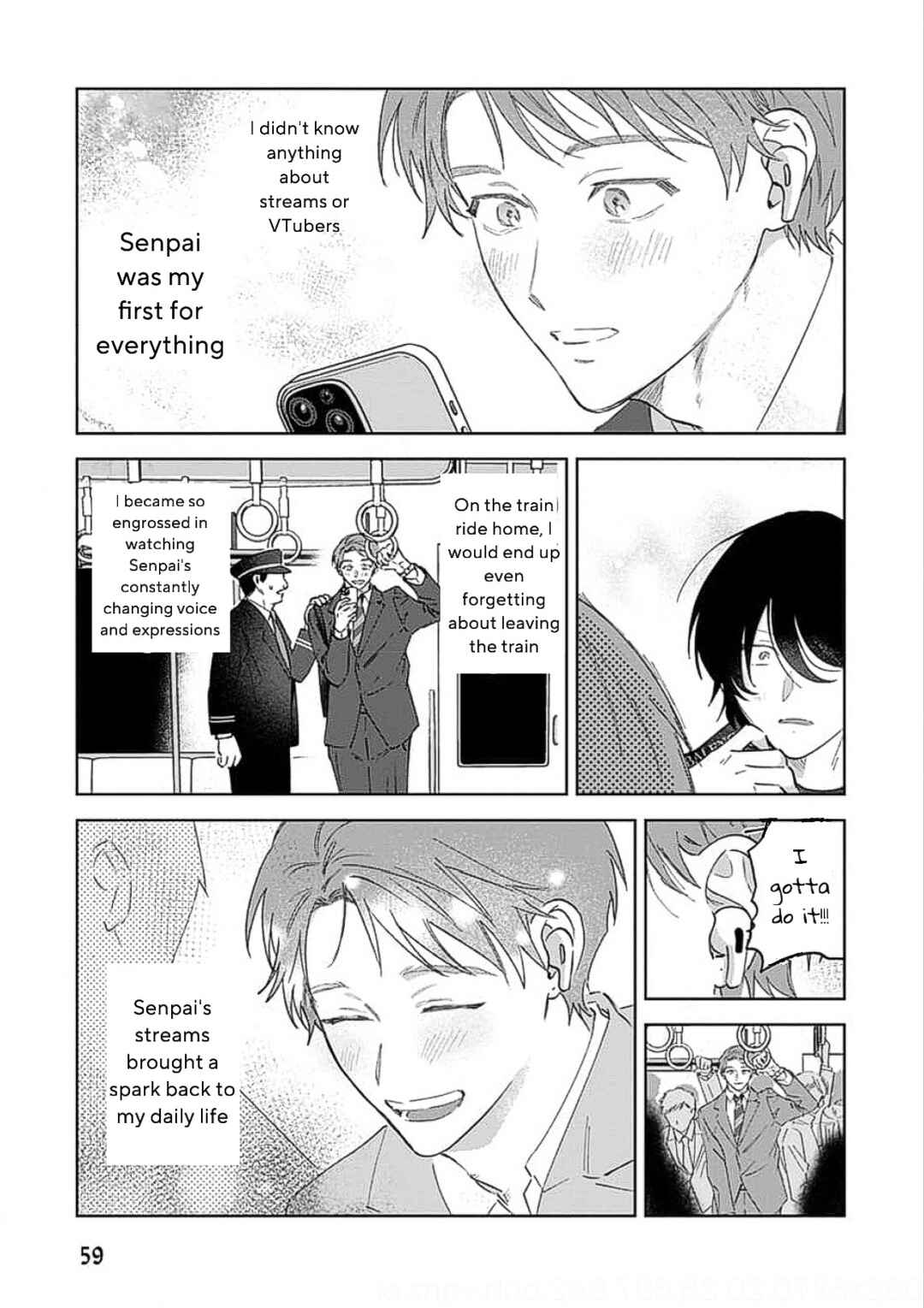 Page 14 Chapter 2 Senpai, Naka Misete