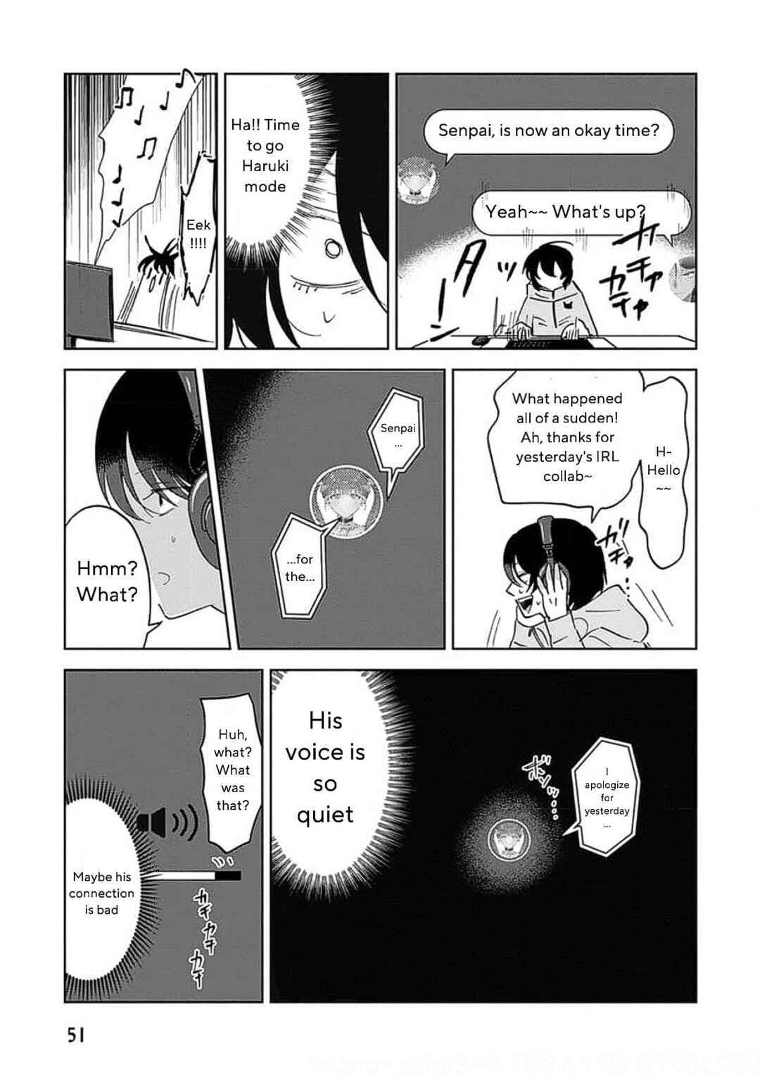 Page 6 Chapter 2 Senpai, Naka Misete