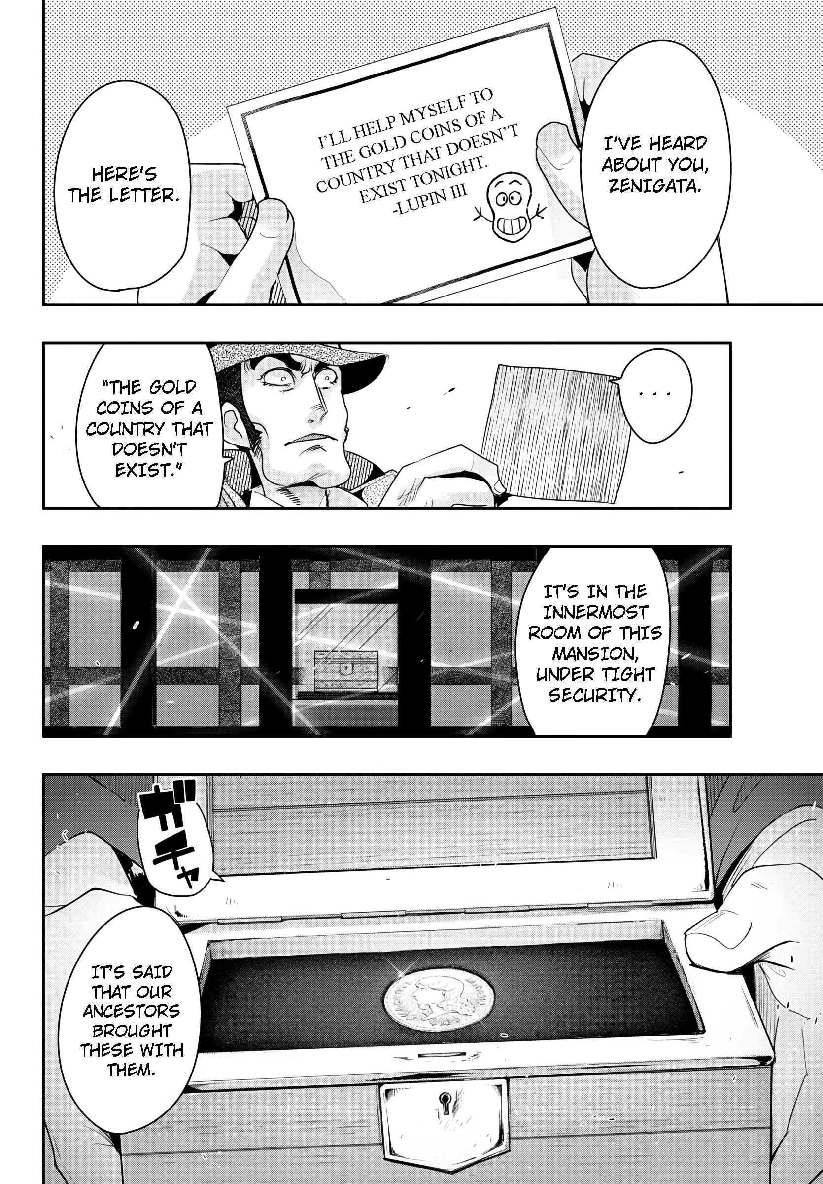 Page 4 Chapter 1 Lupin III: Neighbor World Princess