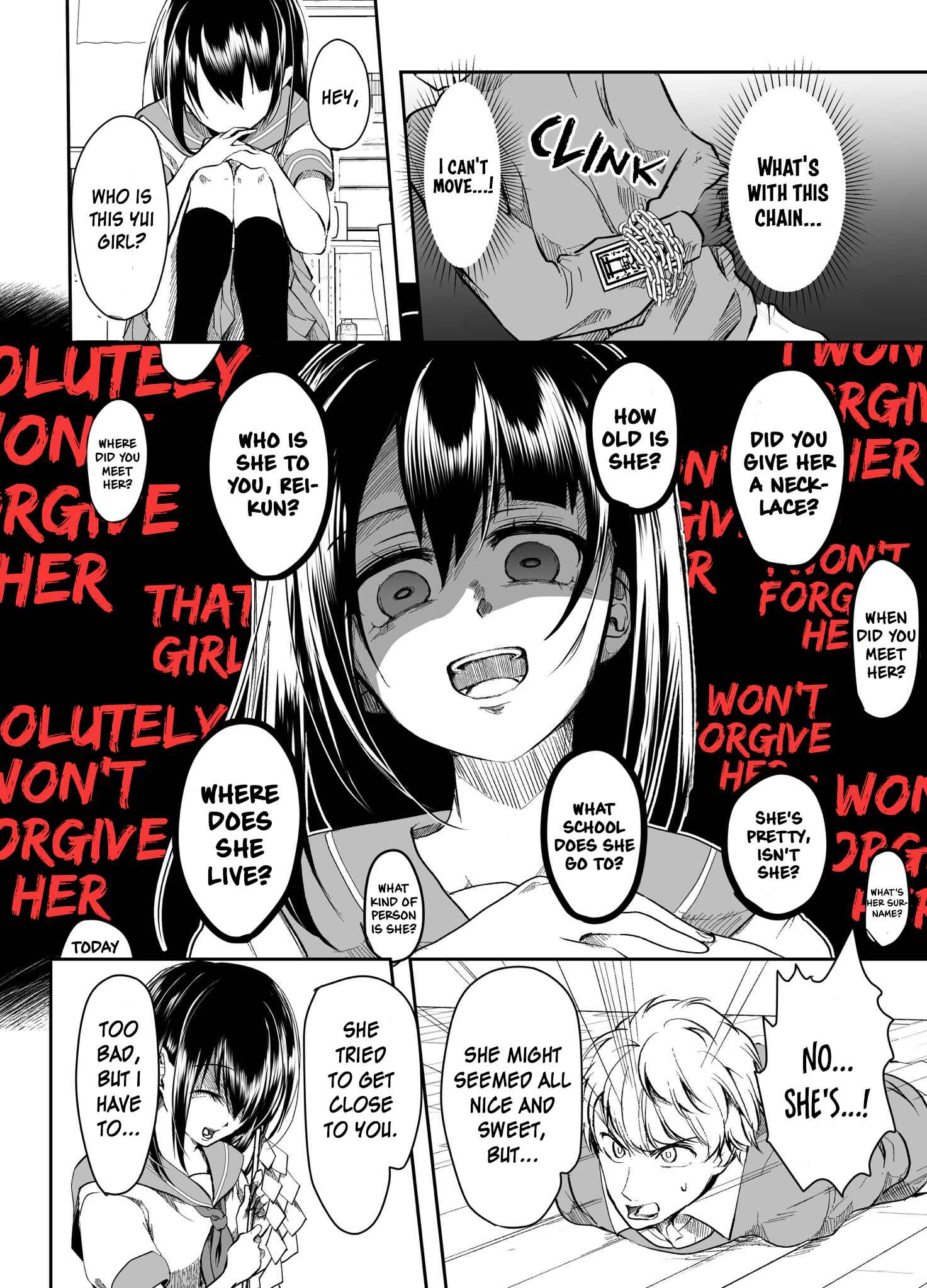 Page 1 Chapter 13 Yandere Kanojo ni Nemurasete Moraenai Hanashi