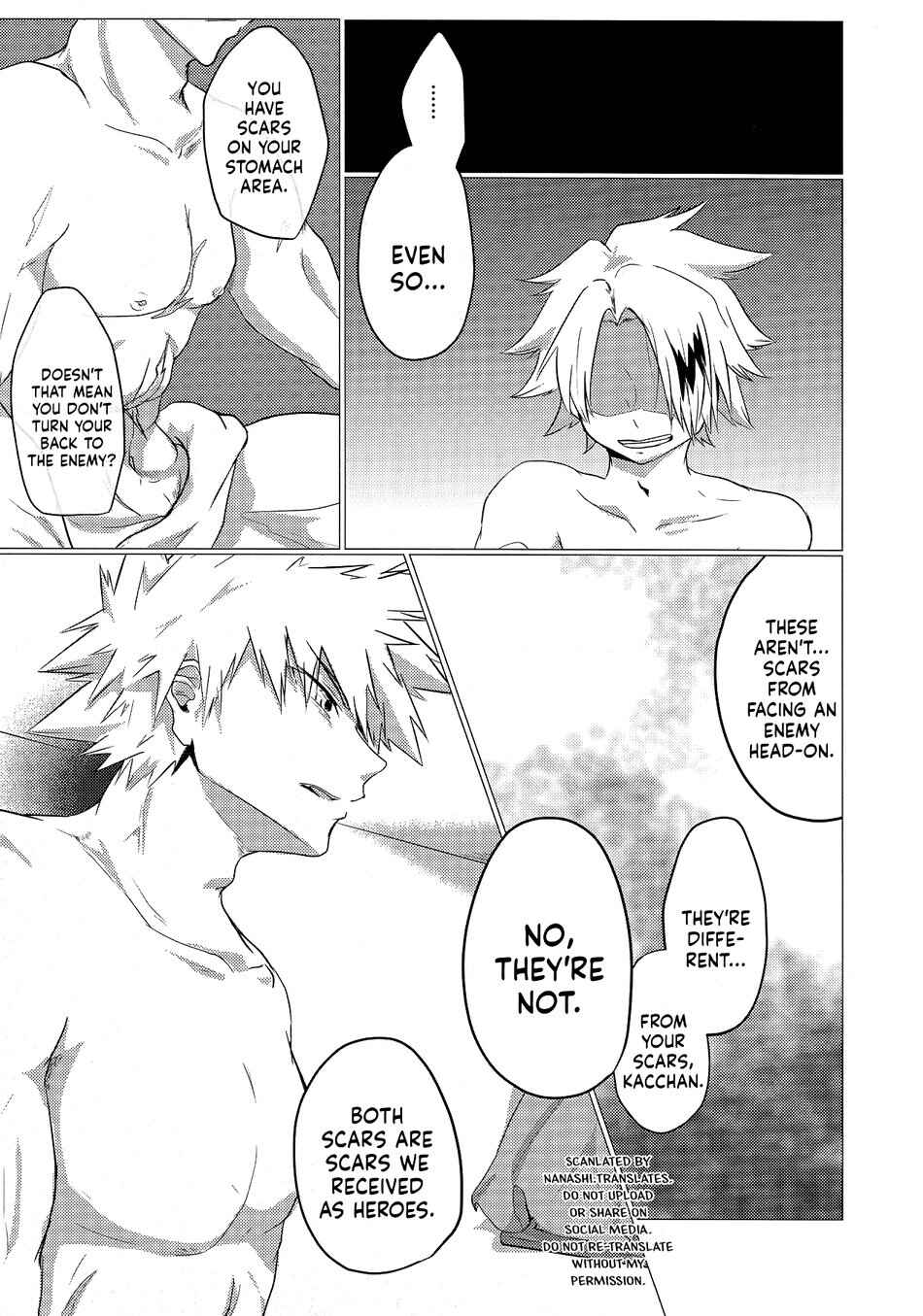 Page 13 Chapter Unknown_e68c My Hero Academia - Kimi ga Sou Iu Nara (Doujinshi)