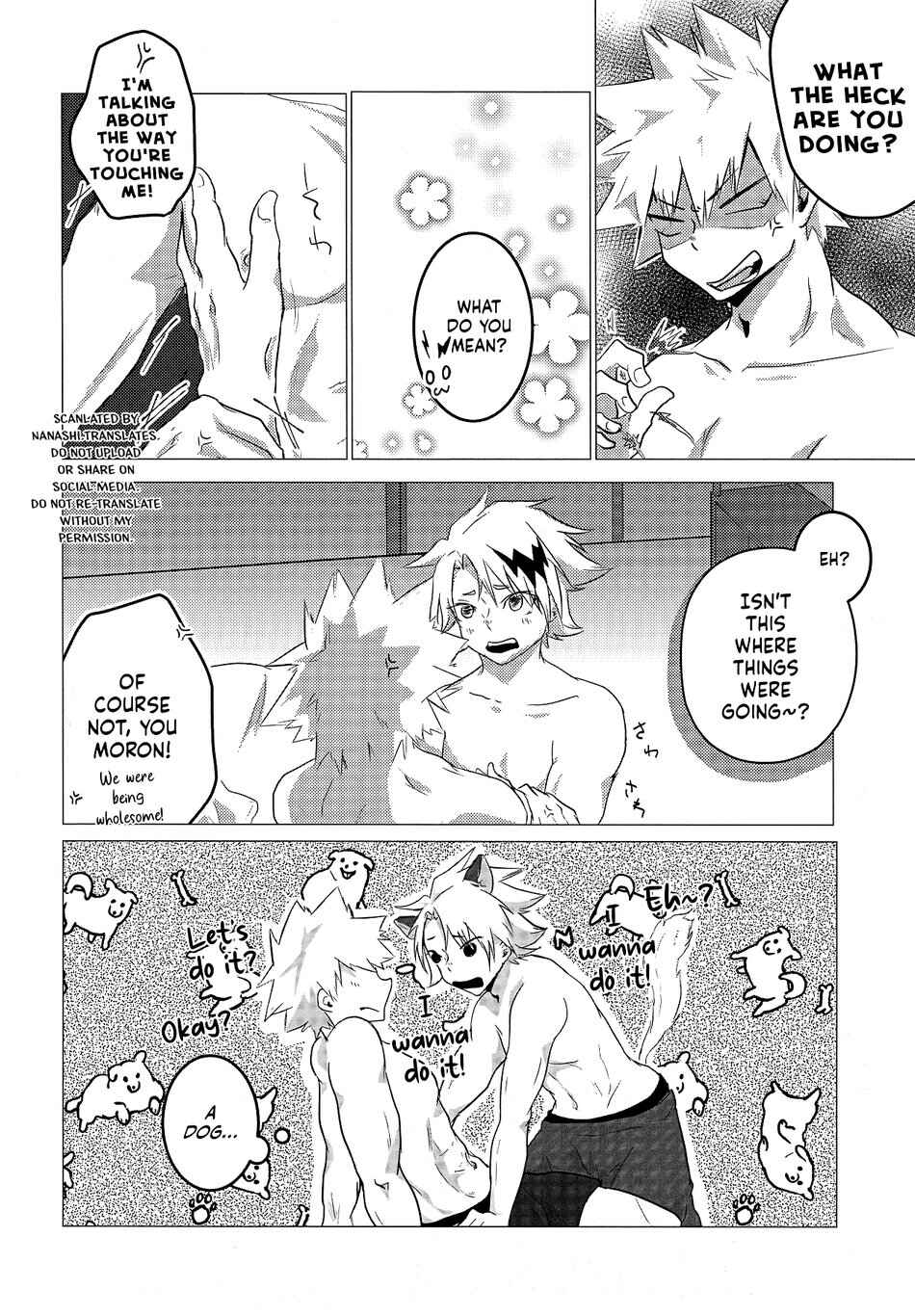 Page 16 Chapter Unknown_e68c My Hero Academia - Kimi ga Sou Iu Nara (Doujinshi)