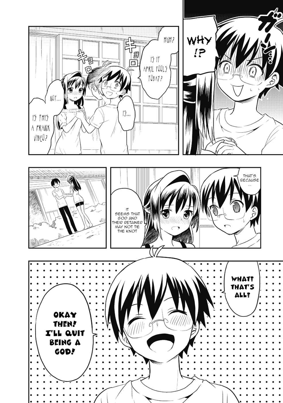 Page 6 Chapter 12 Jinsei Hensachi 48 no Koukousei ga Kamisama ni Narimashita