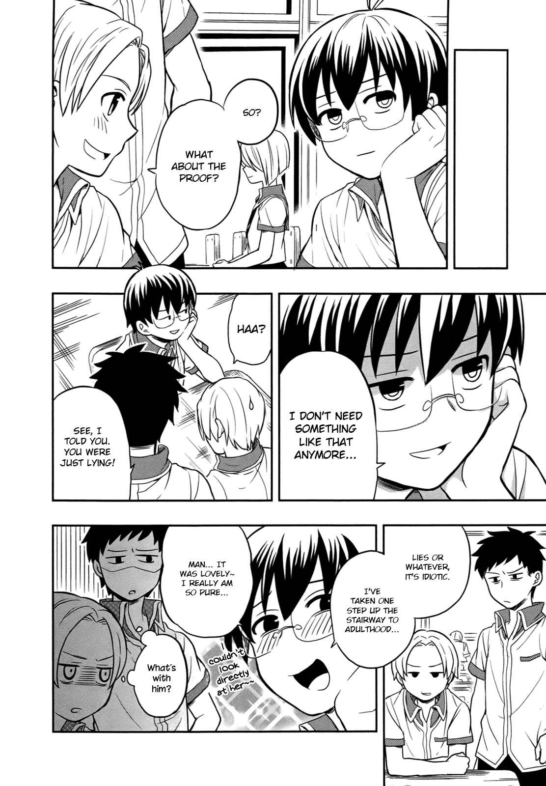 Page 8 Chapter 3.5 Jinsei Hensachi 48 no Koukousei ga Kamisama ni Narimashita