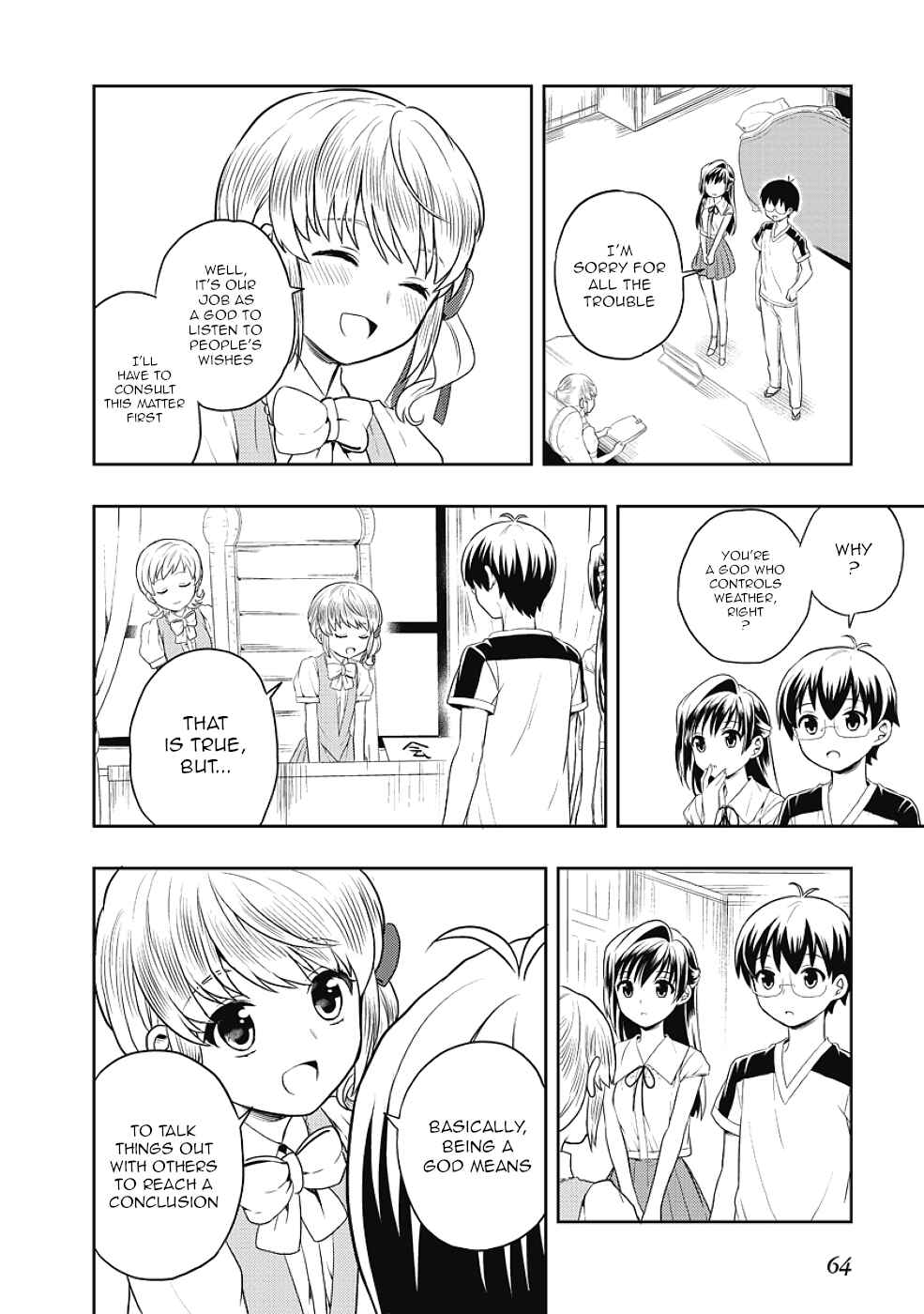 Page 14 Chapter 8 Jinsei Hensachi 48 no Koukousei ga Kamisama ni Narimashita