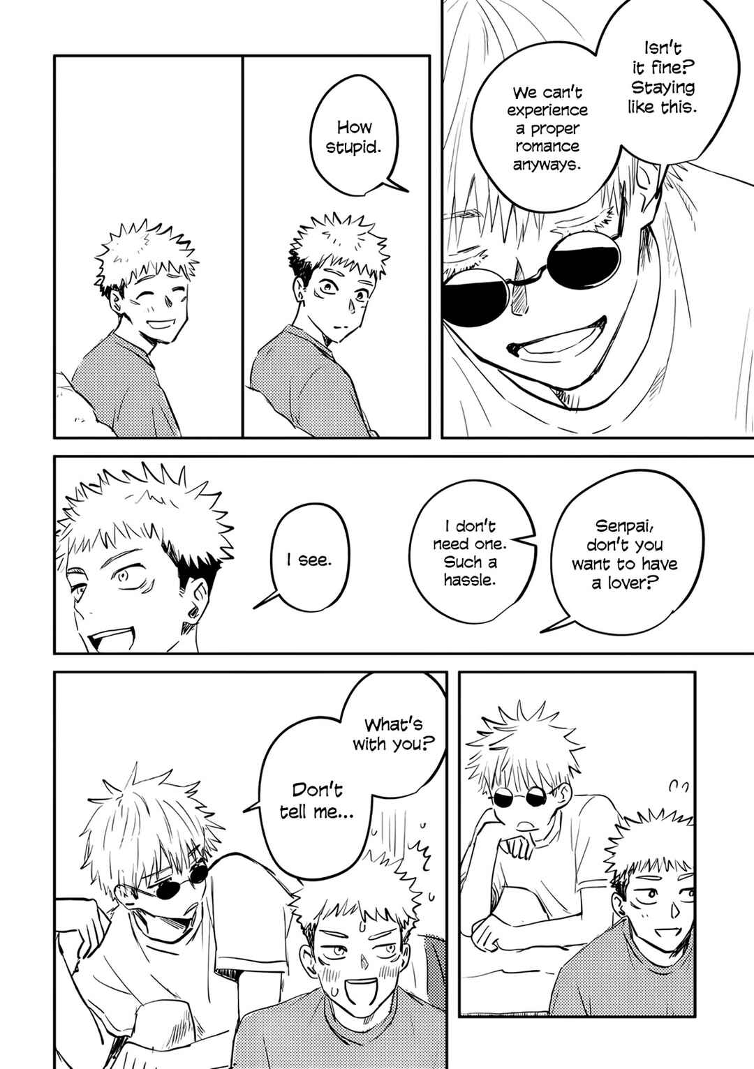 Page 25 Chapter Unknown_8ad8 Jujutsu Kaisen - Yuruginai Yuragi (Doujinshi)