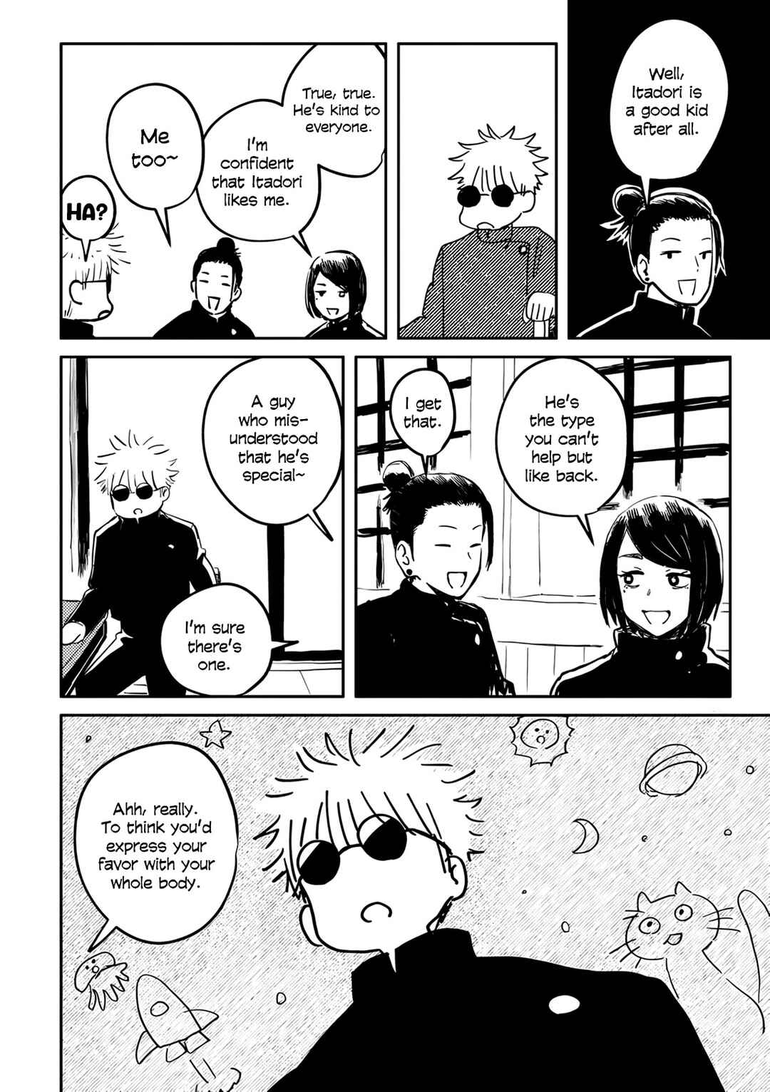 Page 31 Chapter Unknown_8ad8 Jujutsu Kaisen - Yuruginai Yuragi (Doujinshi)