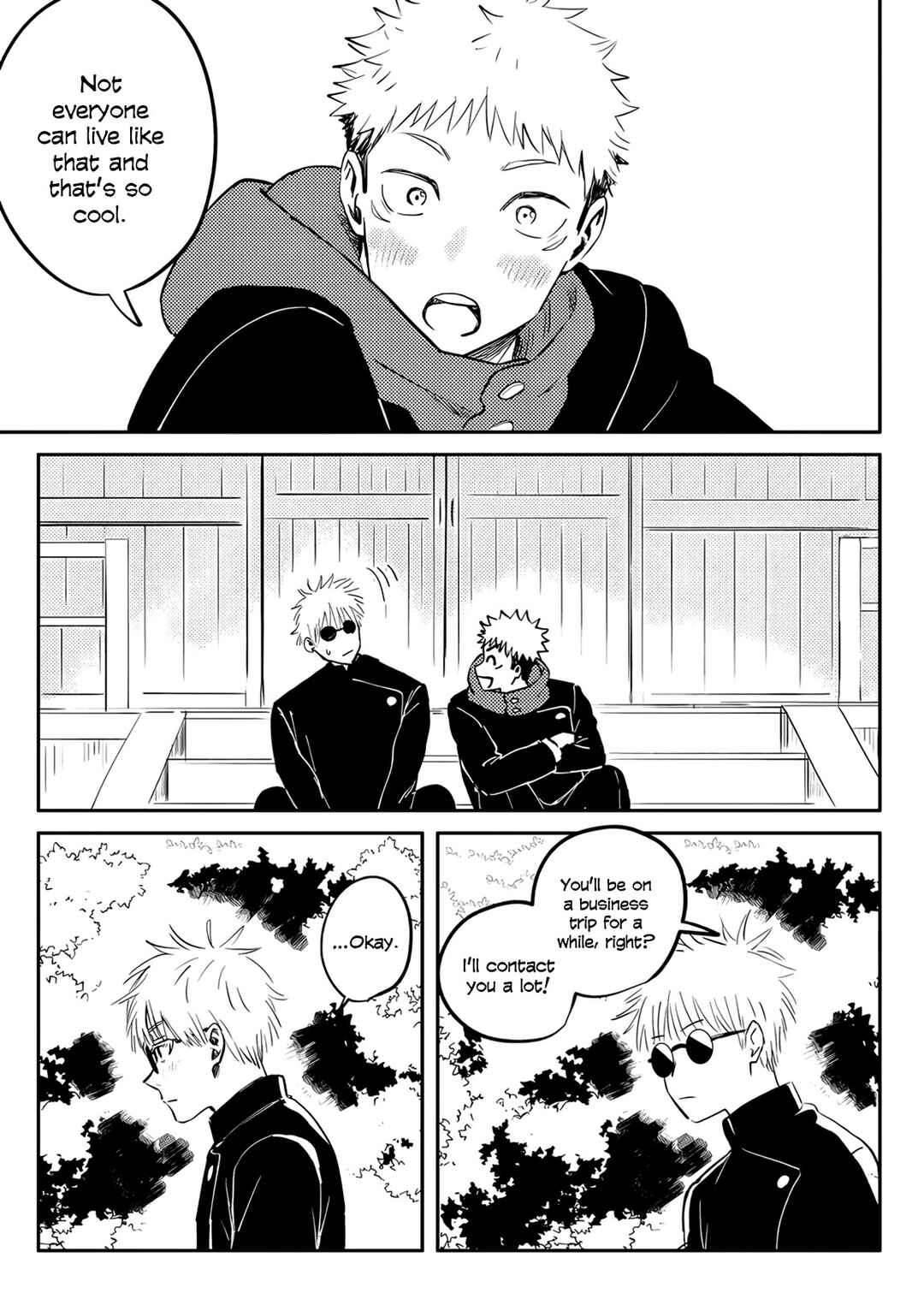 Page 48 Chapter Unknown_8ad8 Jujutsu Kaisen - Yuruginai Yuragi (Doujinshi)