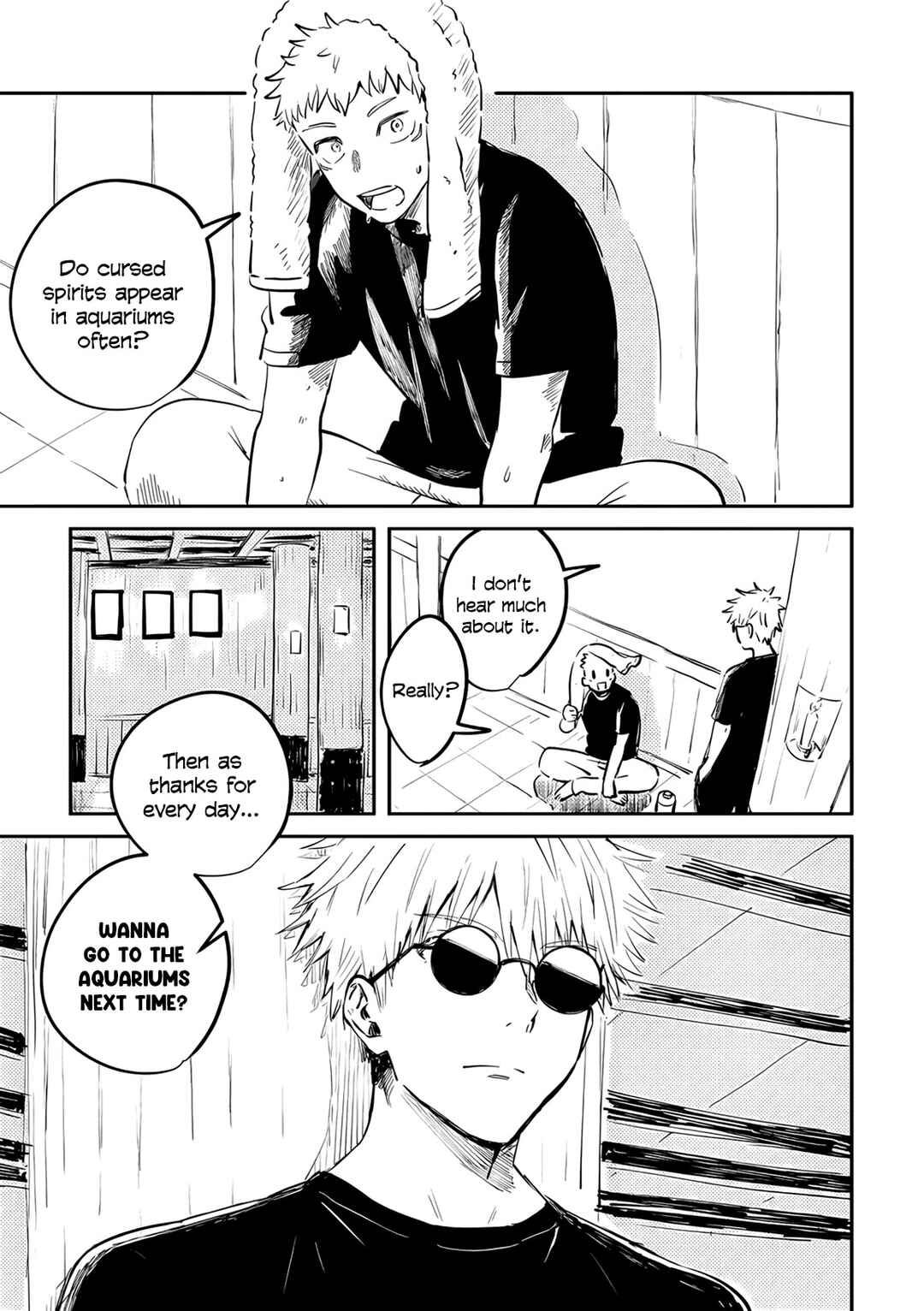Page 8 Chapter Unknown_8ad8 Jujutsu Kaisen - Yuruginai Yuragi (Doujinshi)