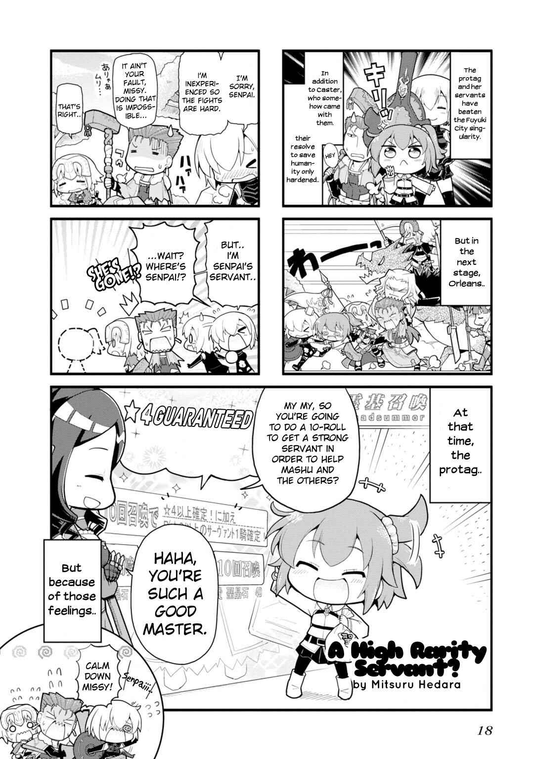 Page 1 Chapter 4 Fate/Grand Order: Dengeki Comic Anthology