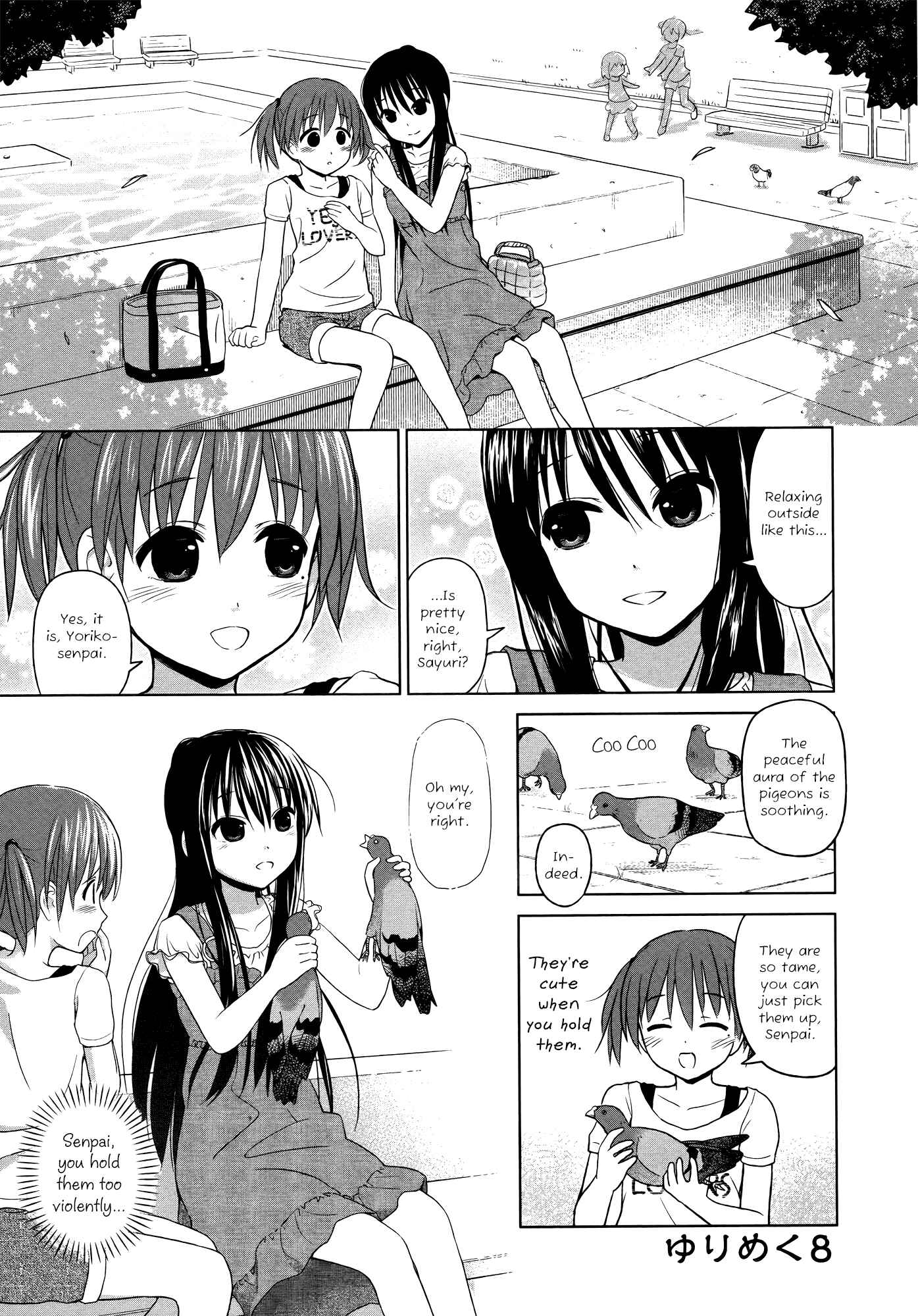 Page 1 Chapter 8 Yuri Mekuru Hibi