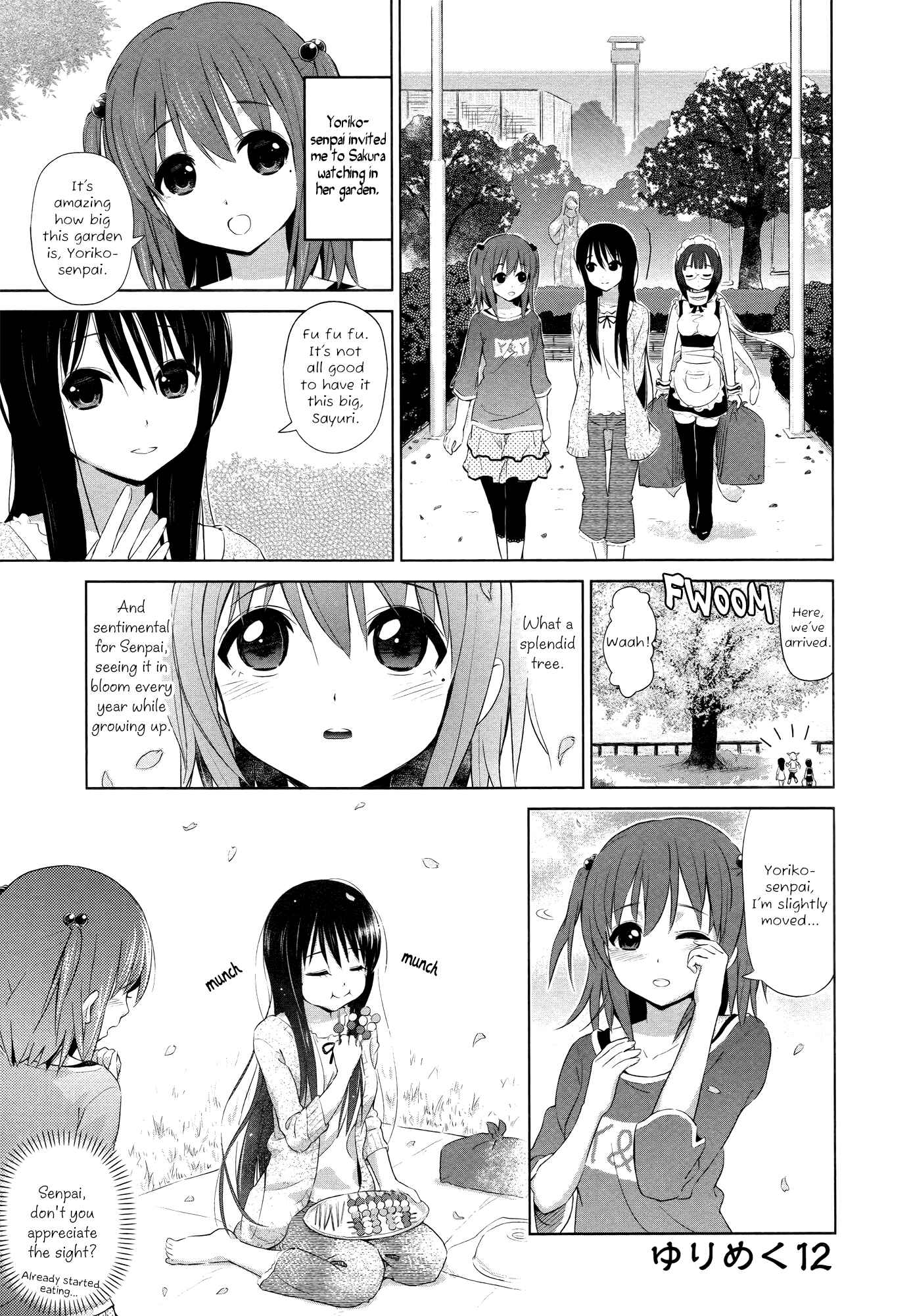 Page 1 Chapter 12 Yuri Mekuru Hibi