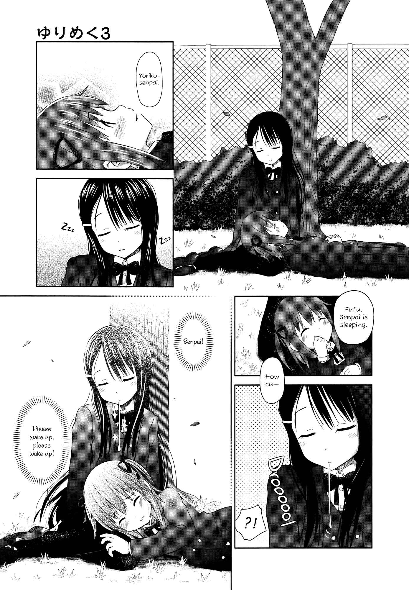 Page 1 Chapter 3 Yuri Mekuru Hibi