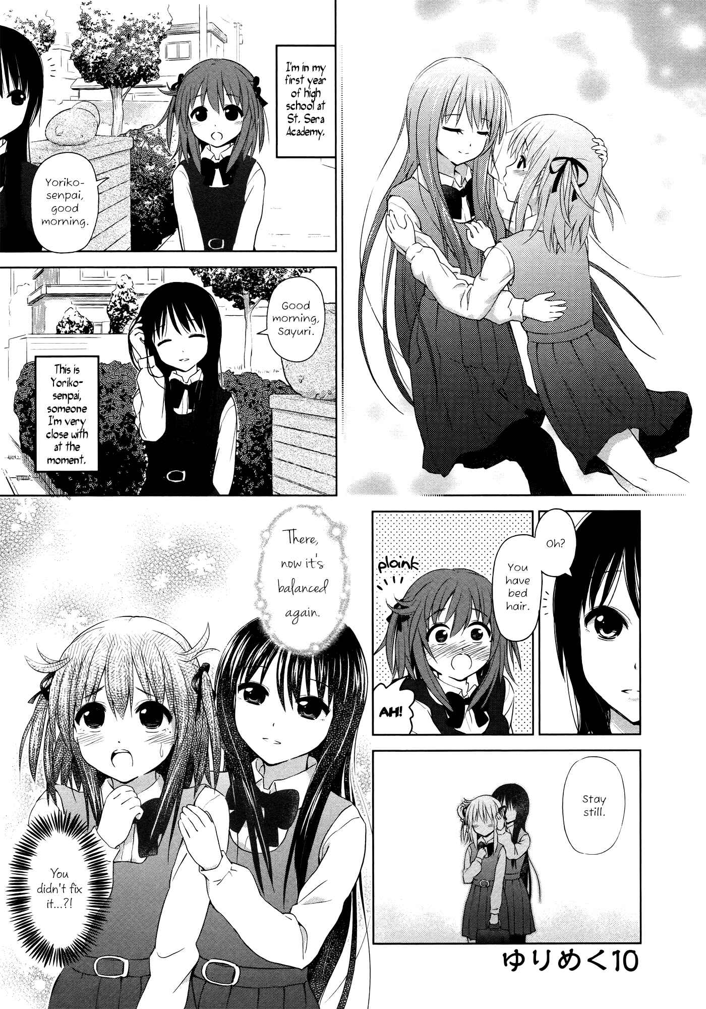 Page 1 Chapter 10 Yuri Mekuru Hibi