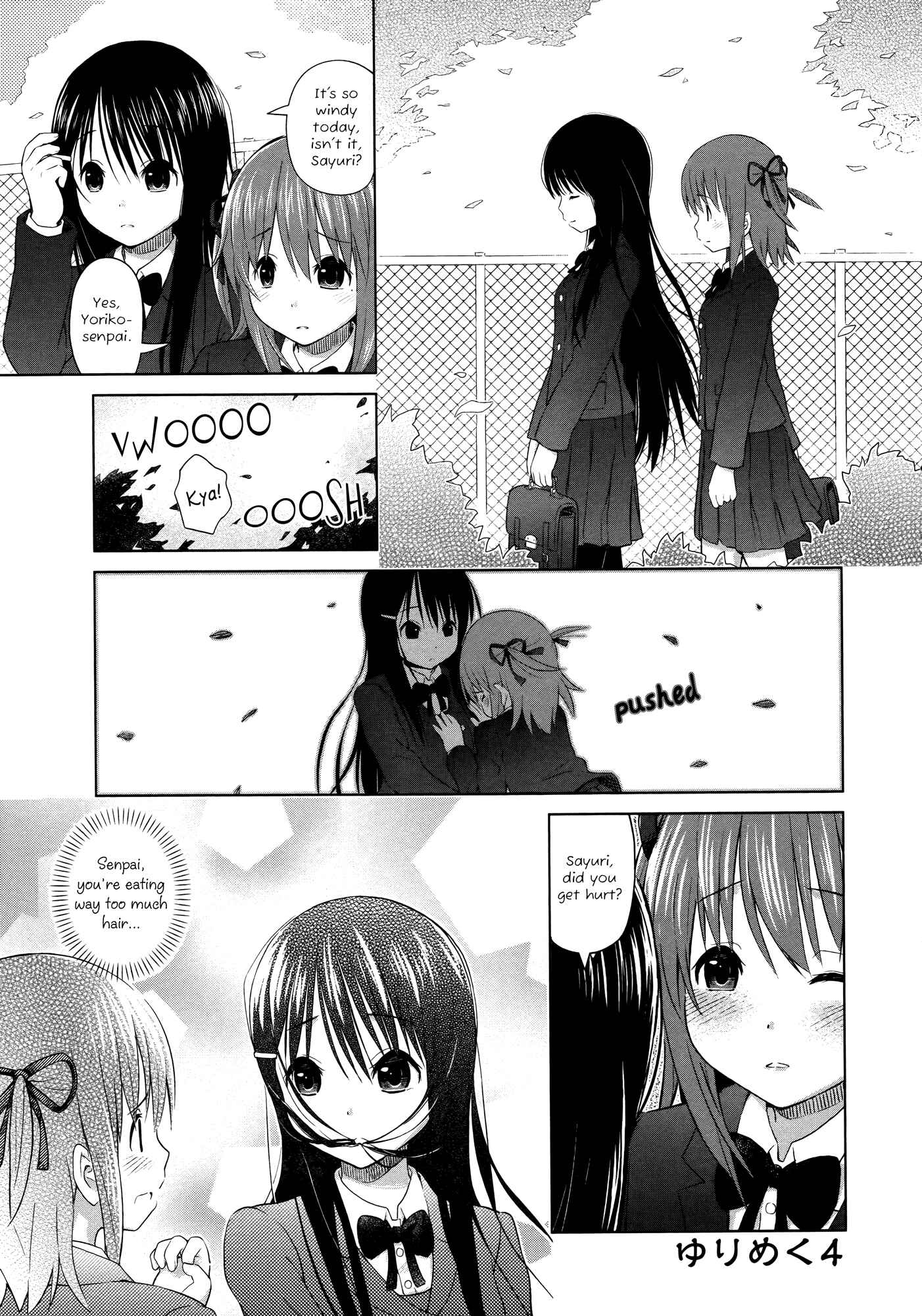 Page 1 Chapter 4 Yuri Mekuru Hibi