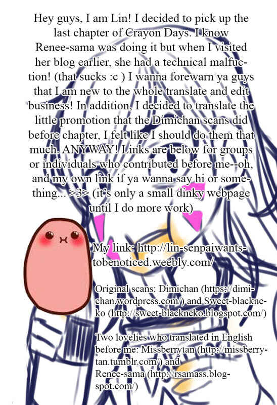 Page 1 Chapter 27 Crayon Days - Daikirai na Aitsu