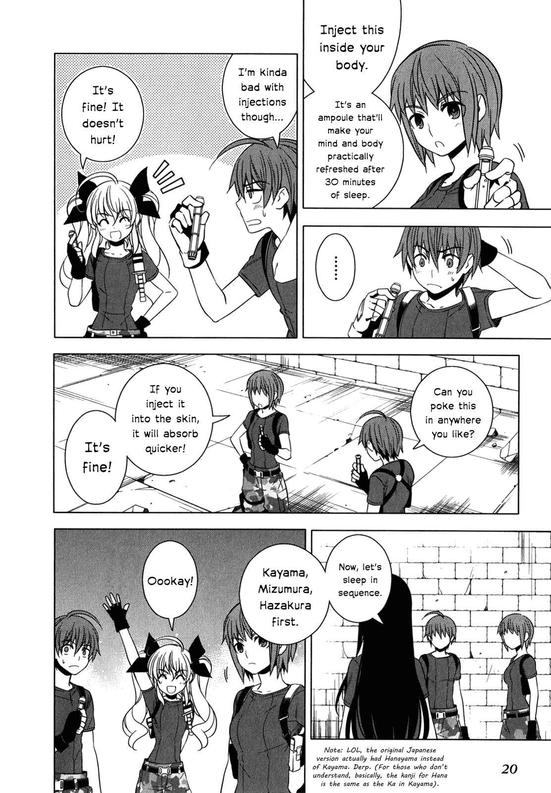 Page 22 Chapter 9 Classmate (♀) to Meikyuu no Futekisetsu na Kouryakuhou