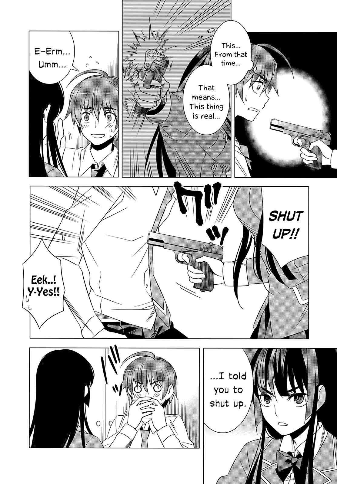 Page 8 Chapter 4 Classmate (♀) to Meikyuu no Futekisetsu na Kouryakuhou