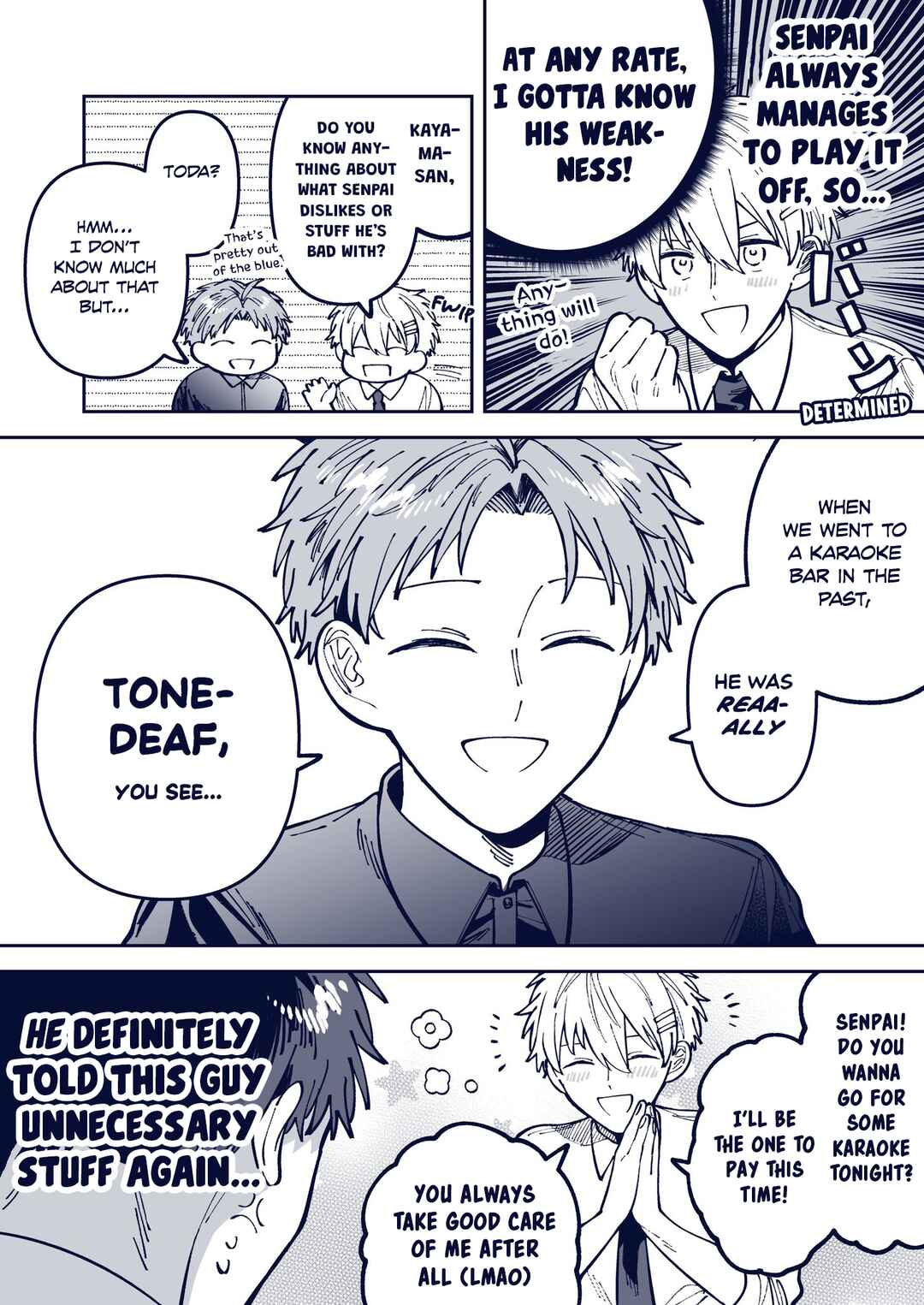 Page 1 Chapter 12 Wagamama Kouhai-kun - Twitter/X Extras
