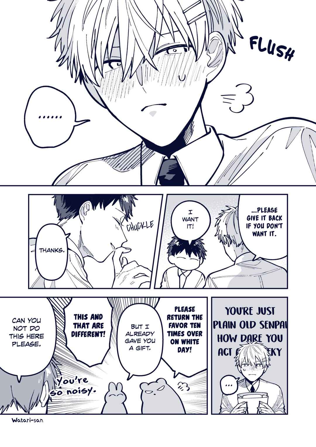 Page 4 Chapter 30 Wagamama Kouhai-kun - Twitter/X Extras