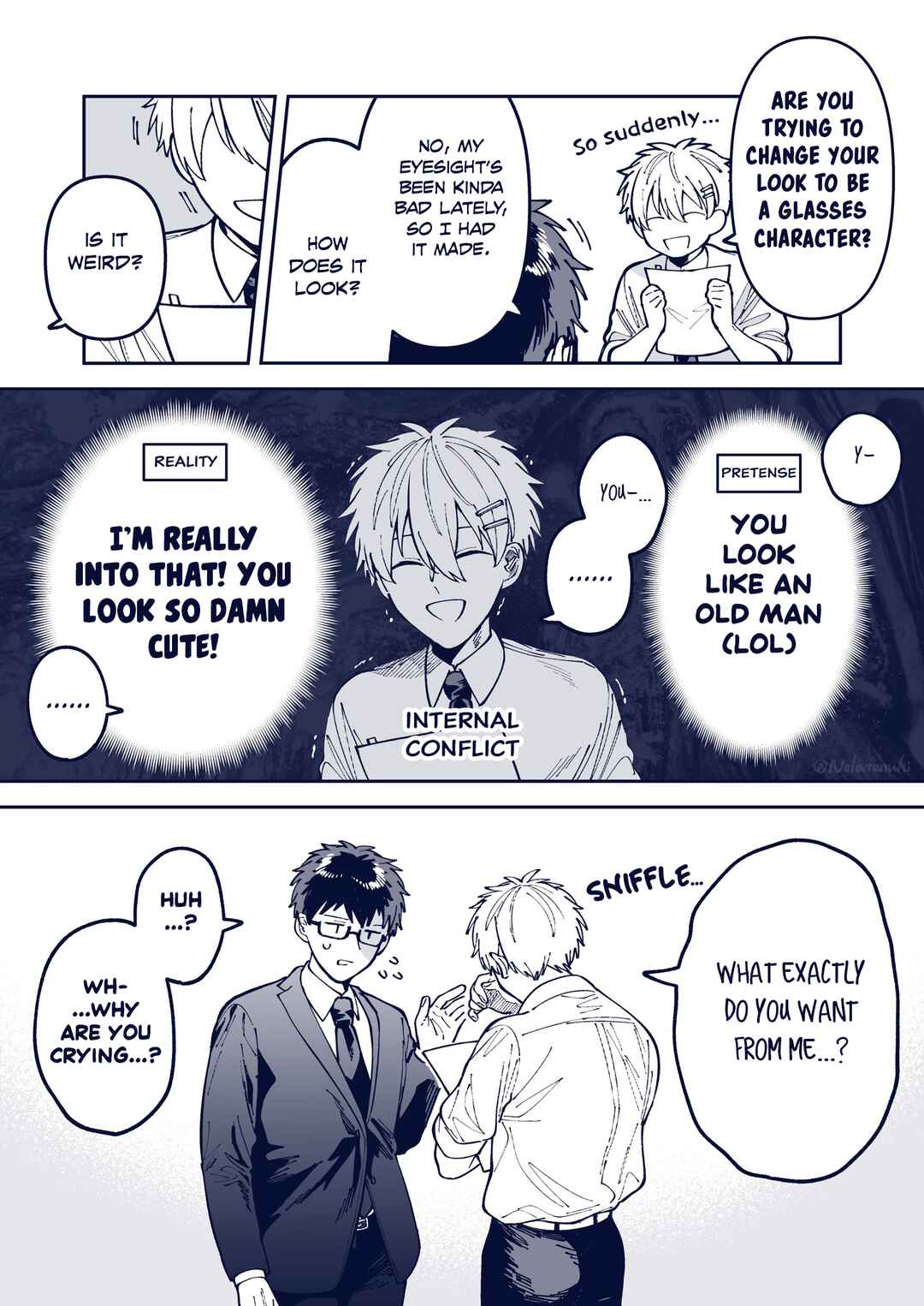 Page 2 Chapter 10 Wagamama Kouhai-kun - Twitter/X Extras