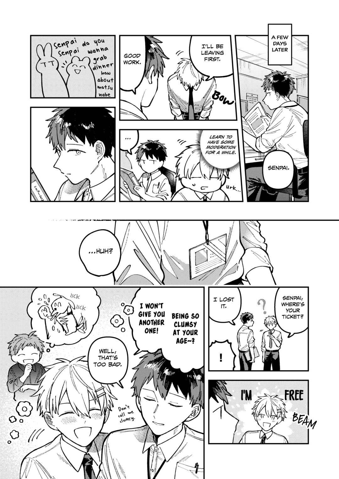 Page 3 Chapter 1 Wagamama Kouhai-kun - Twitter/X Extras