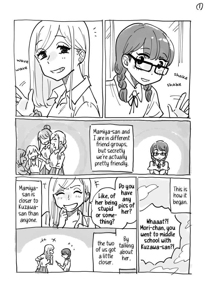 Page 1 Chapter Unknown_8cf4 Gyaru × Gyaru no Yuri desu