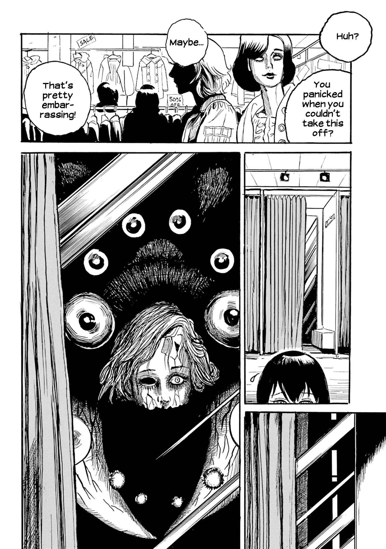 Page 12 Chapter 3 Mieruko-chan Official Comic Anthology
