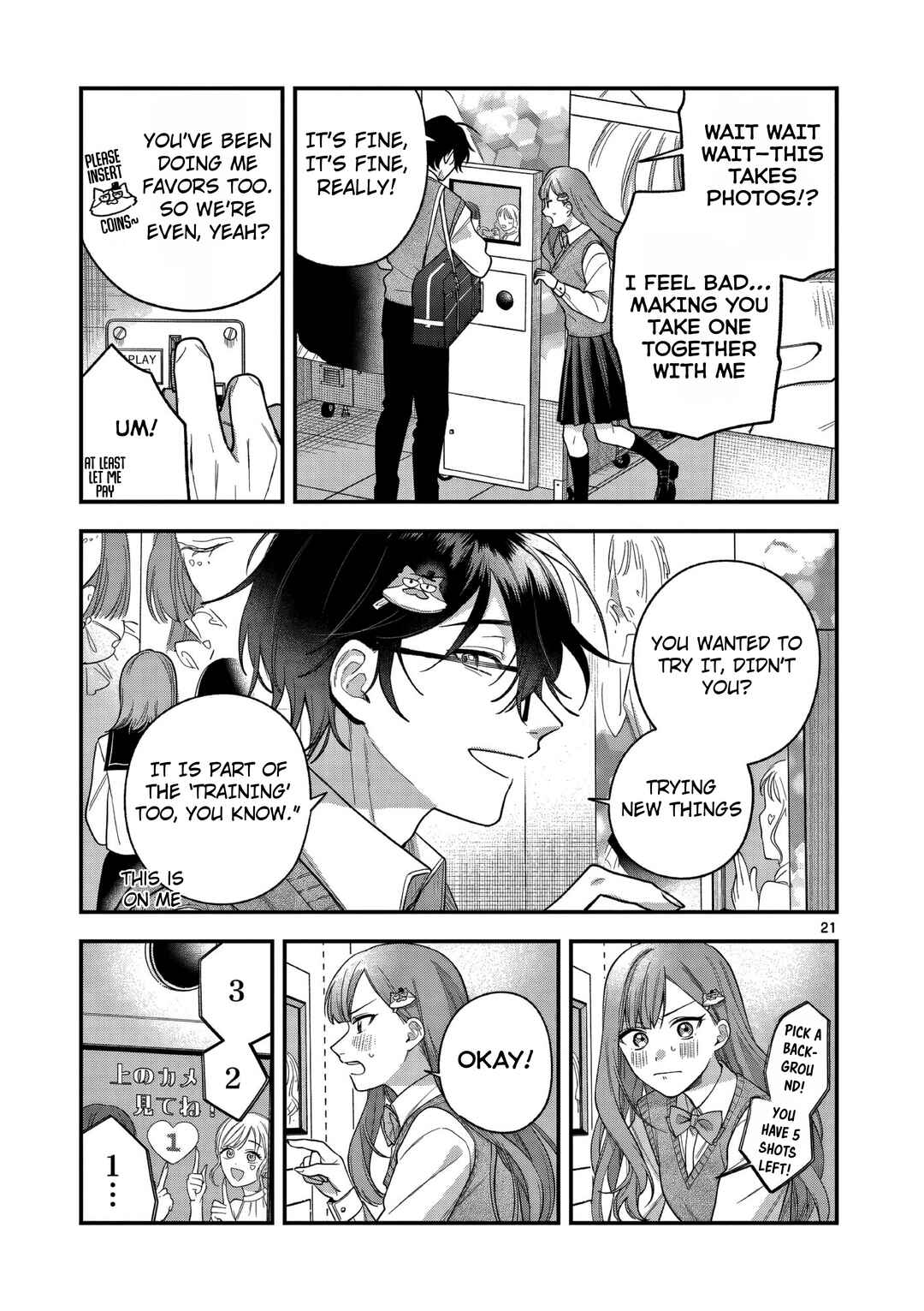 Page 21 Chapter 4 Janome-san wa Hohoemitai!