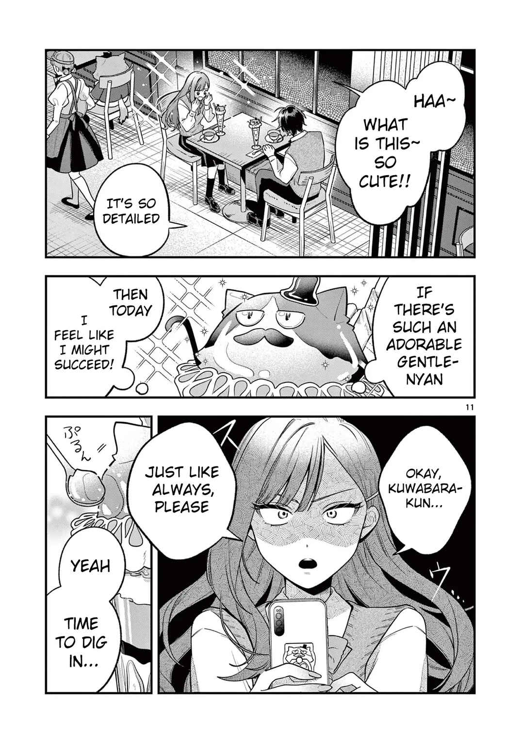 Page 11 Chapter 1 Janome-san wa Hohoemitai!