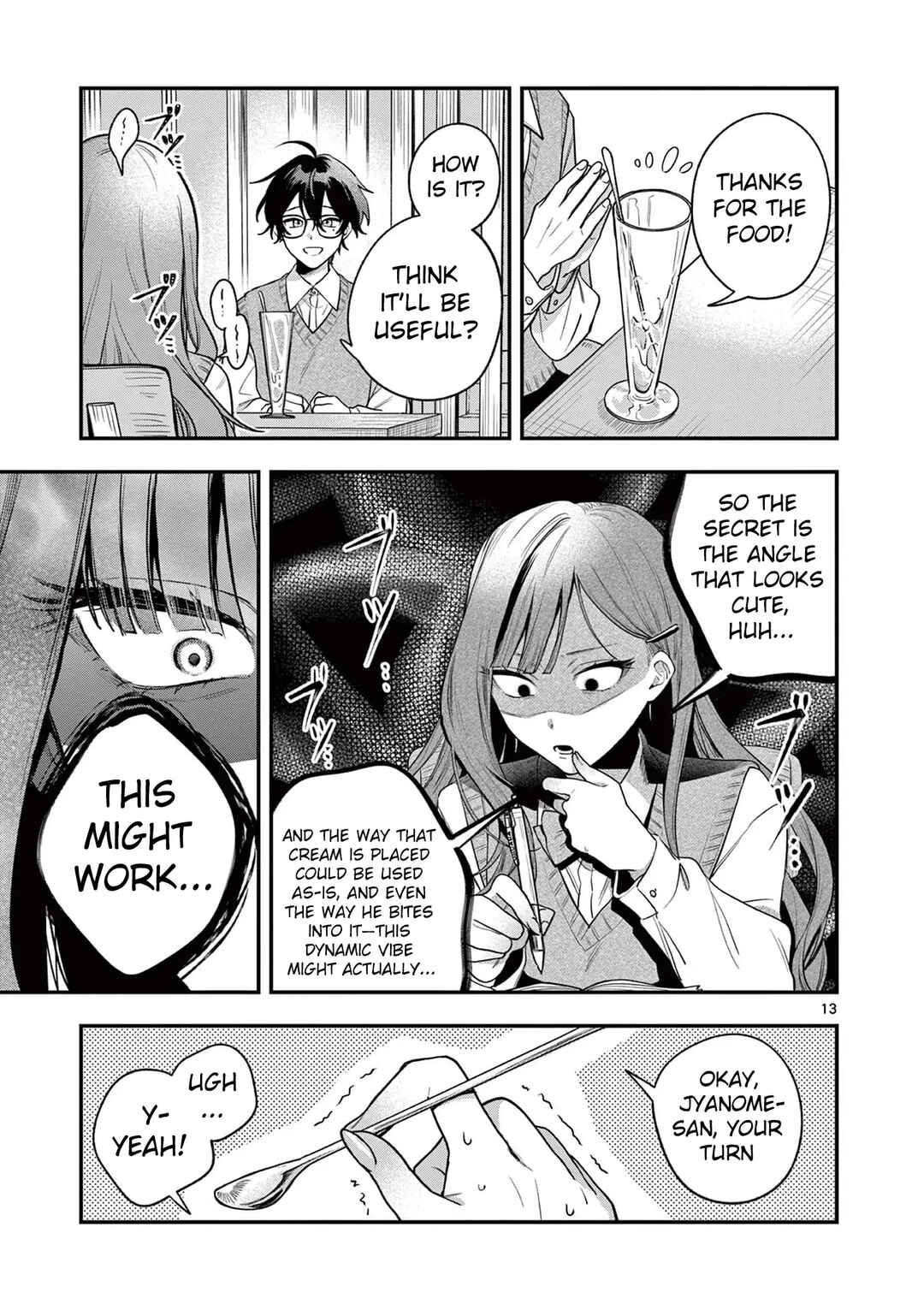 Page 13 Chapter 1 Janome-san wa Hohoemitai!