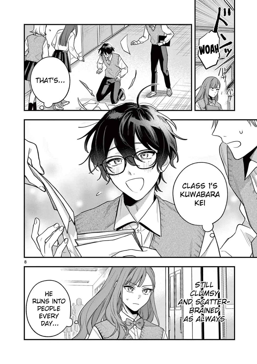 Page 8 Chapter 1 Janome-san wa Hohoemitai!