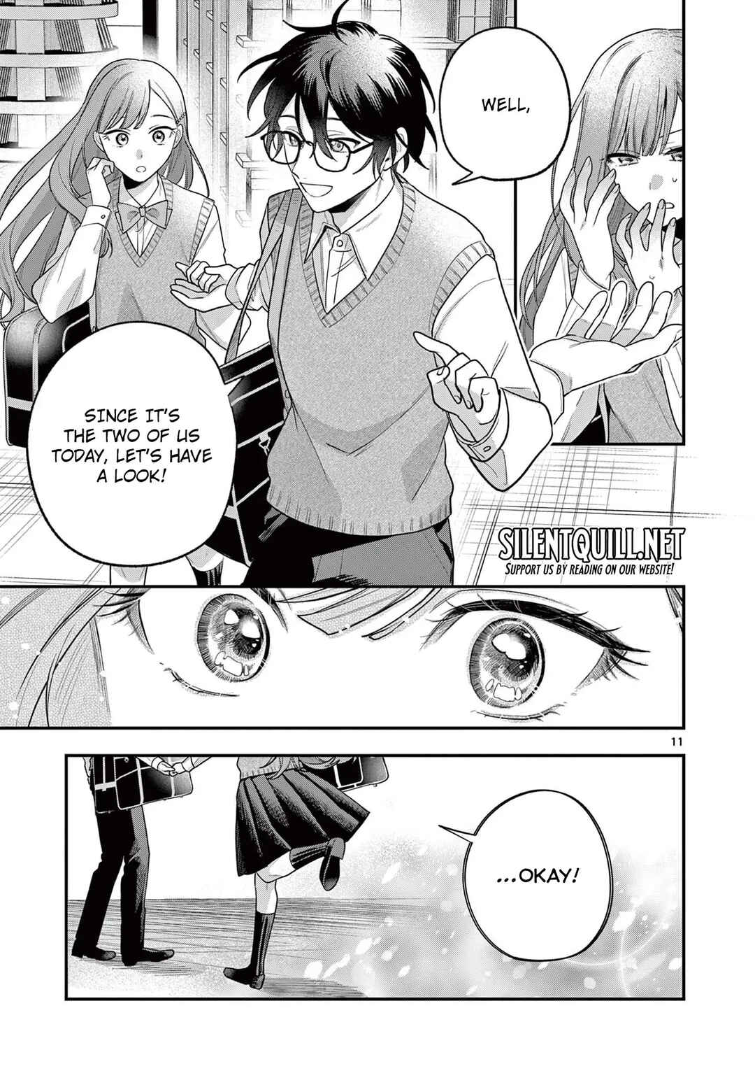Page 12 Chapter 3 Janome-san wa Hohoemitai!